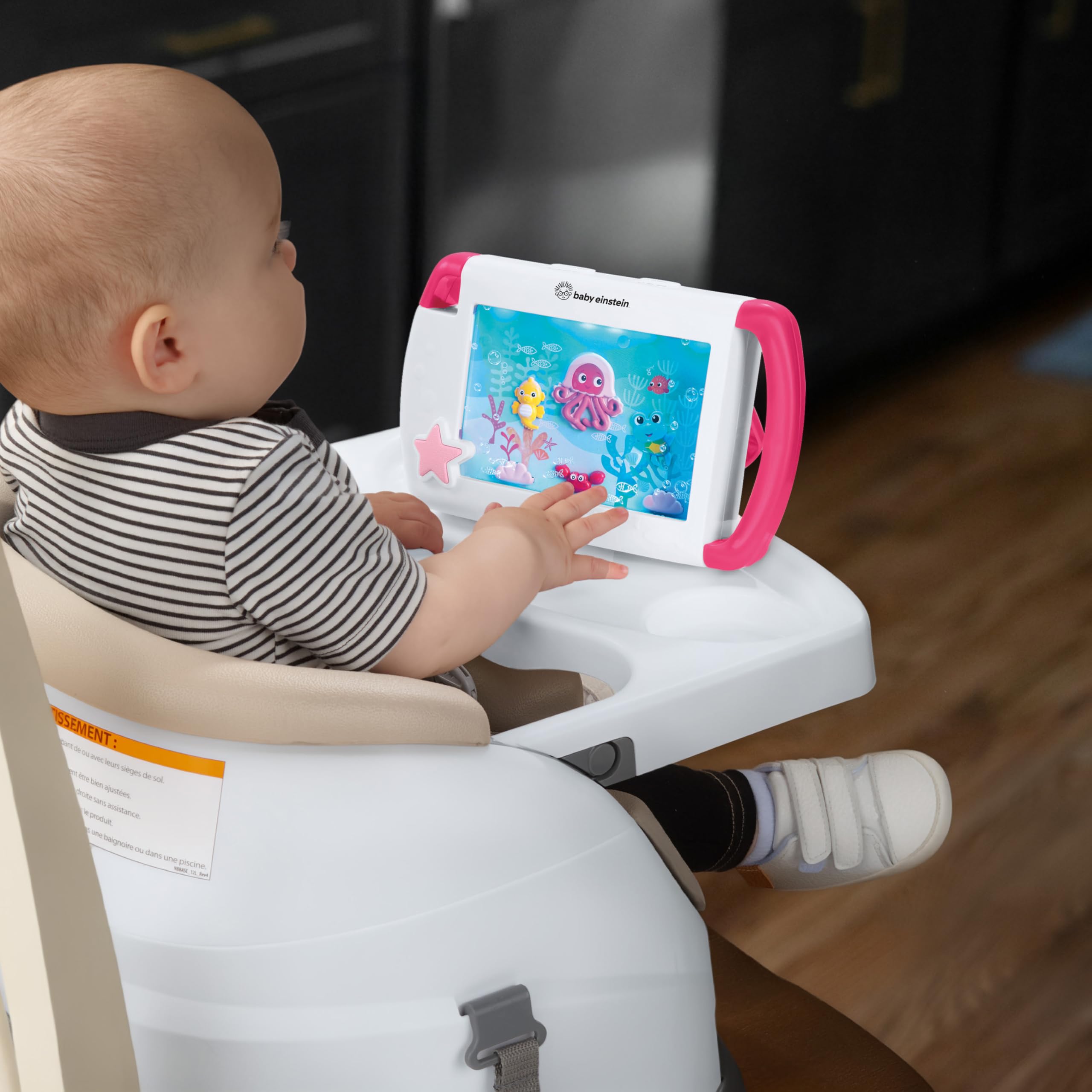 Baby Einstein On-the-Go Sea Dreams Soother - Portable Sound & Light Toy for 0+ Months