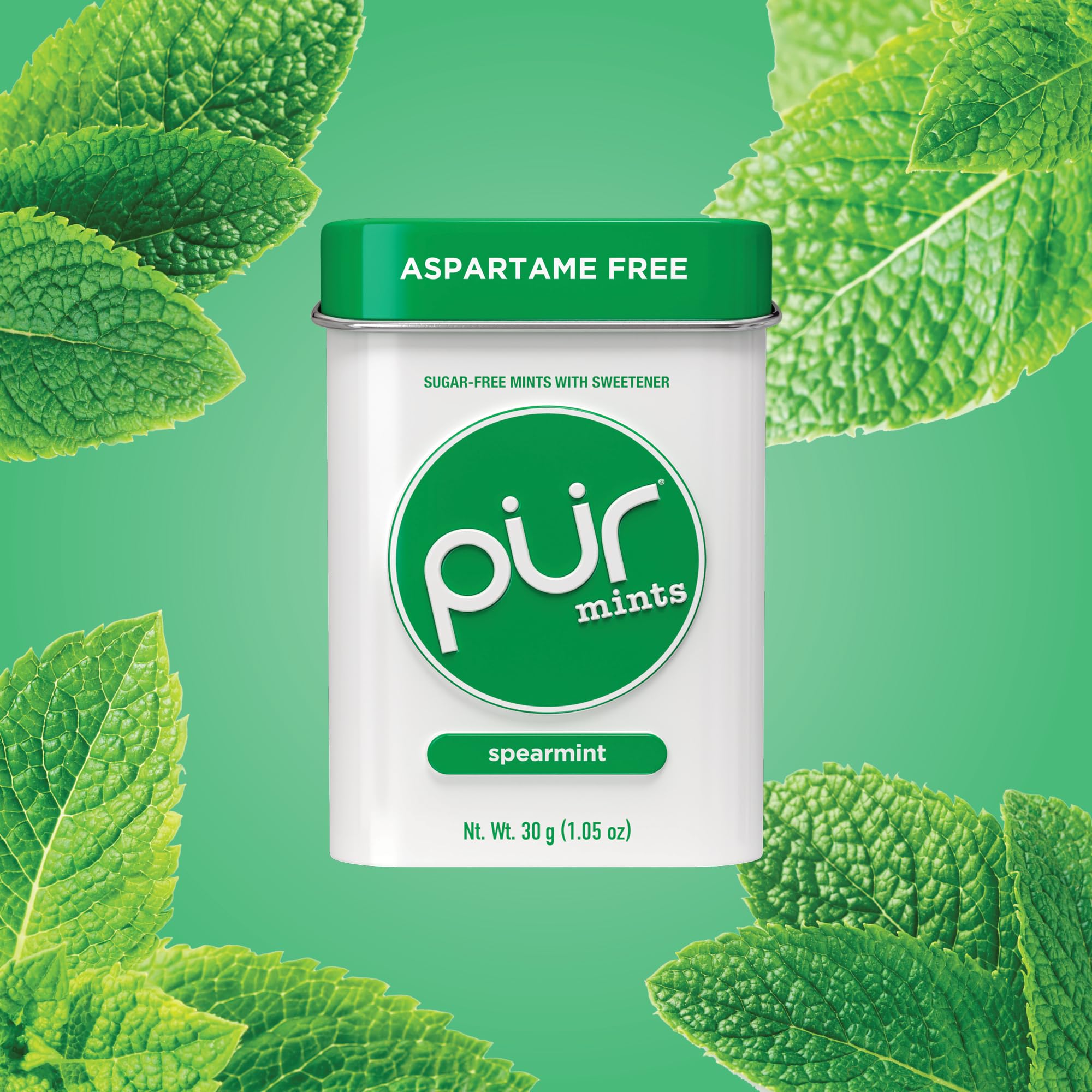 PUR - Spearmint Sugar-Free Mints (360g) 5