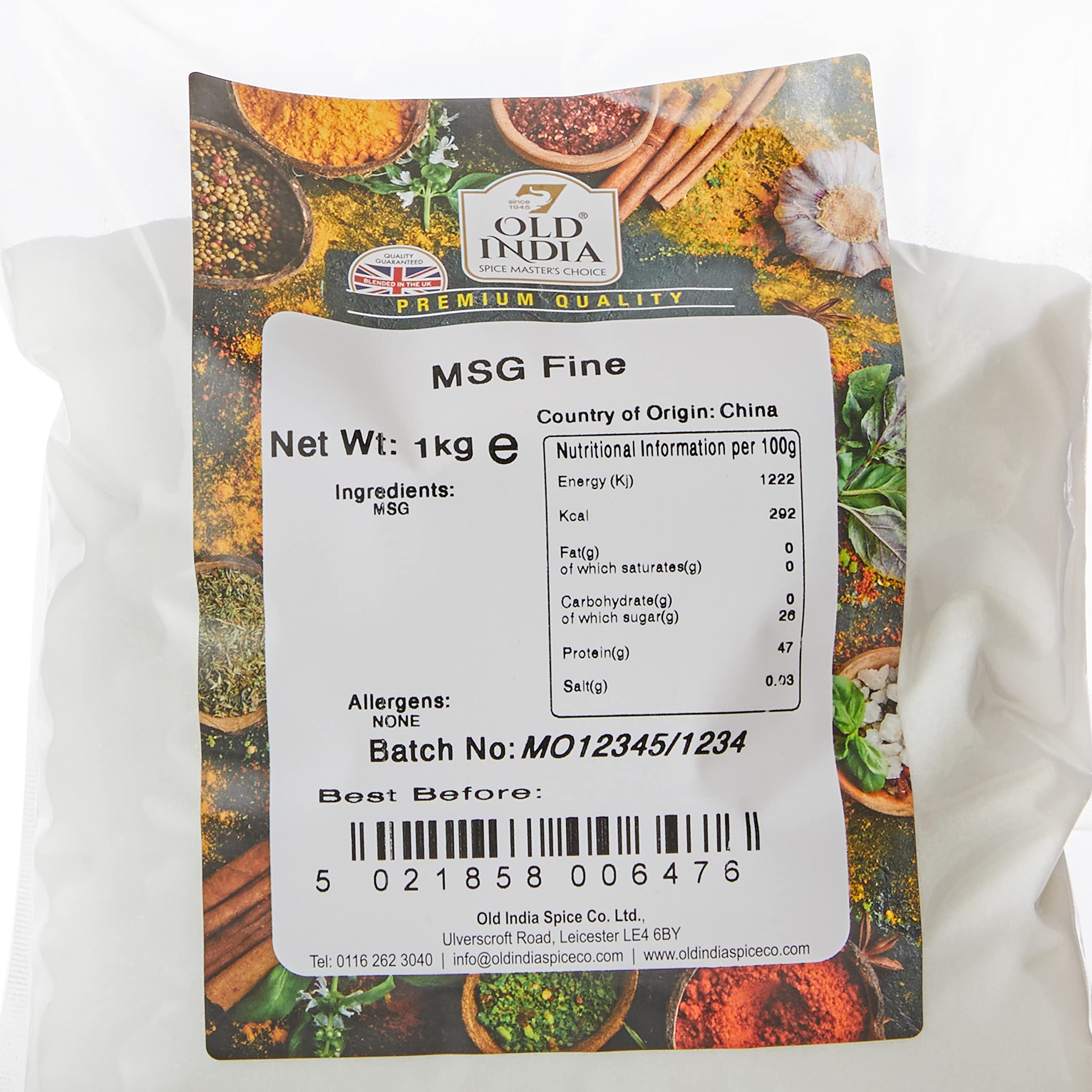 Old India MSG Fine 1kg 3