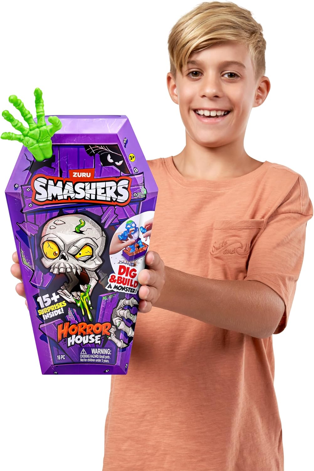 Smashers Horror House (Head Scar) by ZURU - Interactive Dig & Dissect Playset for Kids 5