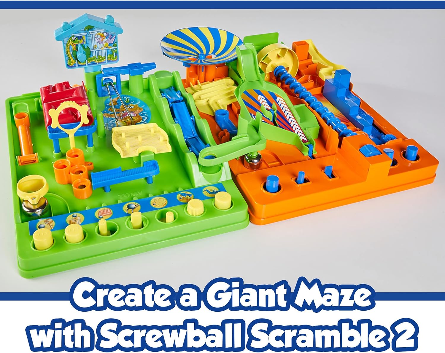 TOMY Screwball Scramble Classic Action Board Game 12