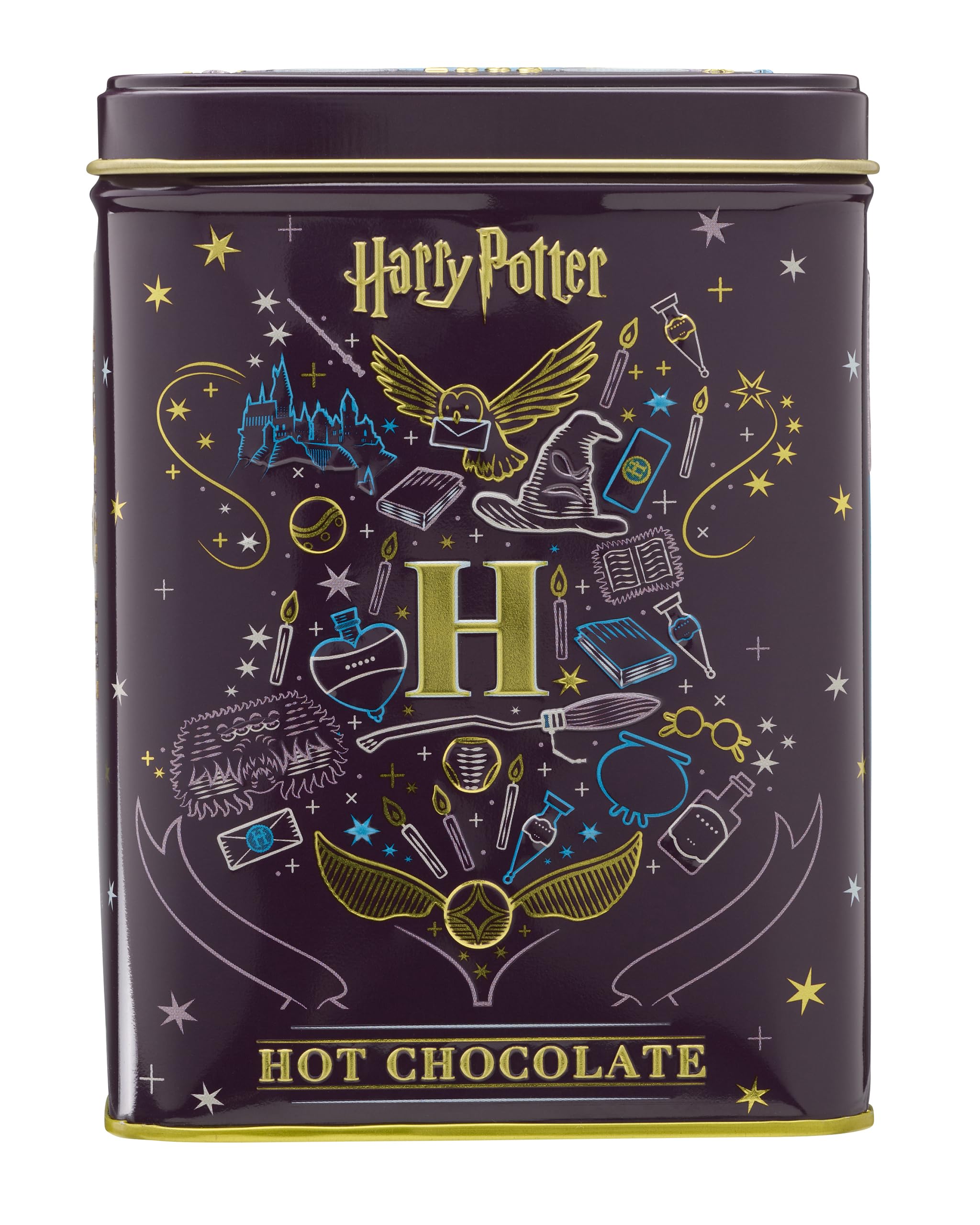 New English Teas Harry Potter Hot Chocolate Tin - Rich Powder Mix | 250g | Collectible
