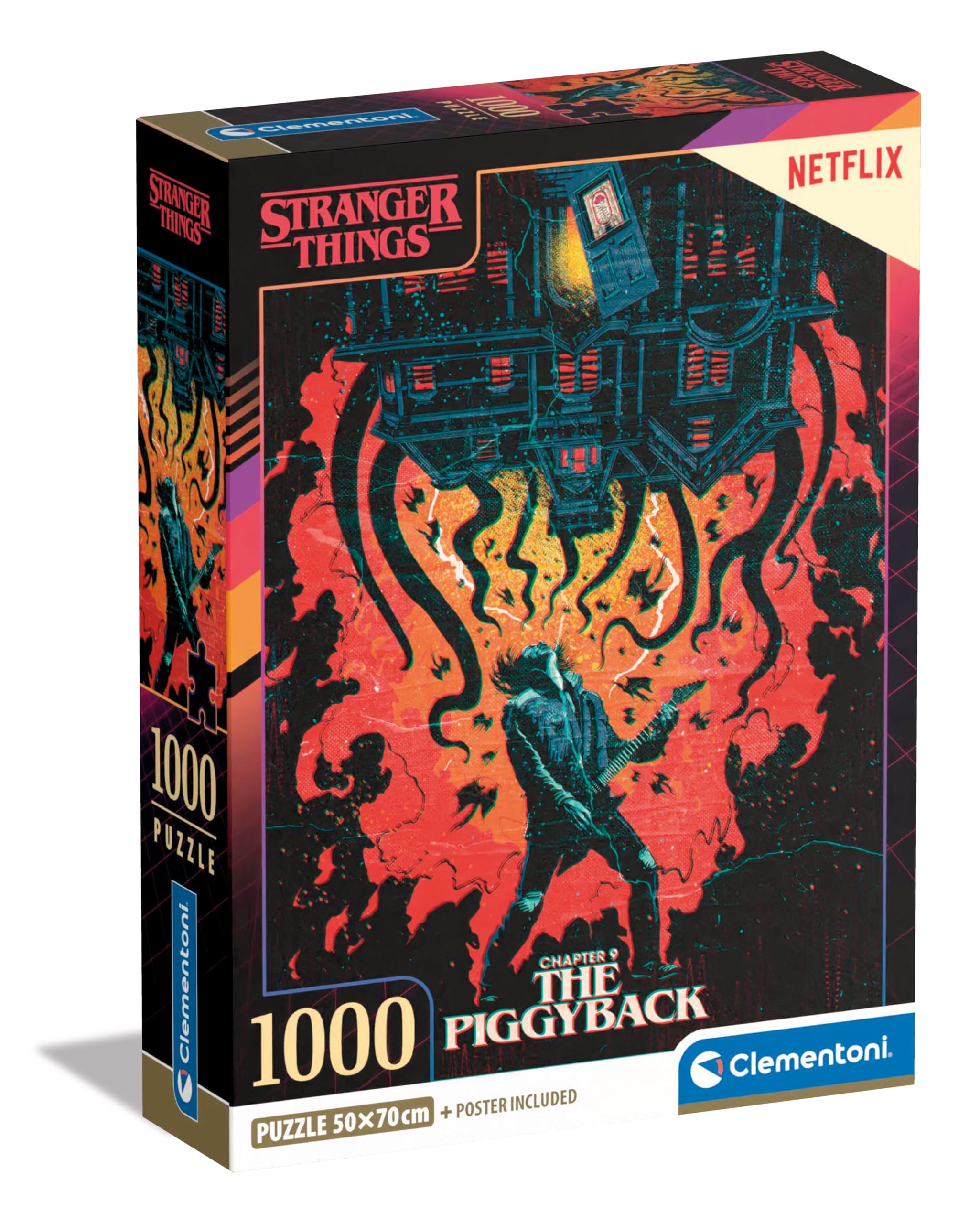 Clementoni Stranger Things 1000-Piece Jigsaw Puzzle - Netflix Licensed, 70x50 cm 9