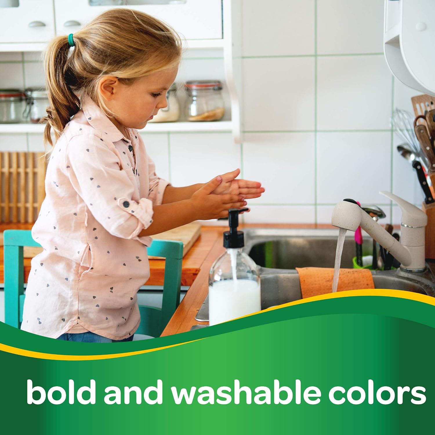 Crayola Super Tips Washable Markers (Pack of 100, Multi-Colour) 12