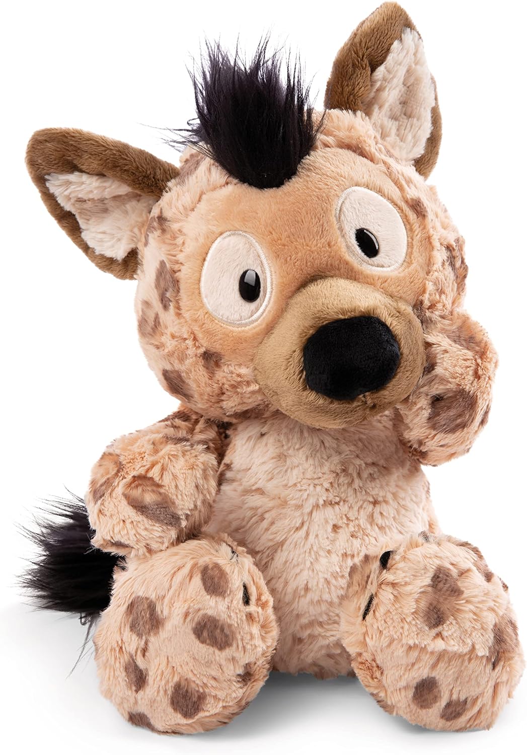 NICI Wild Friends Hyena Helgi - Soft Plush Toy 25cm, Recycled Materials