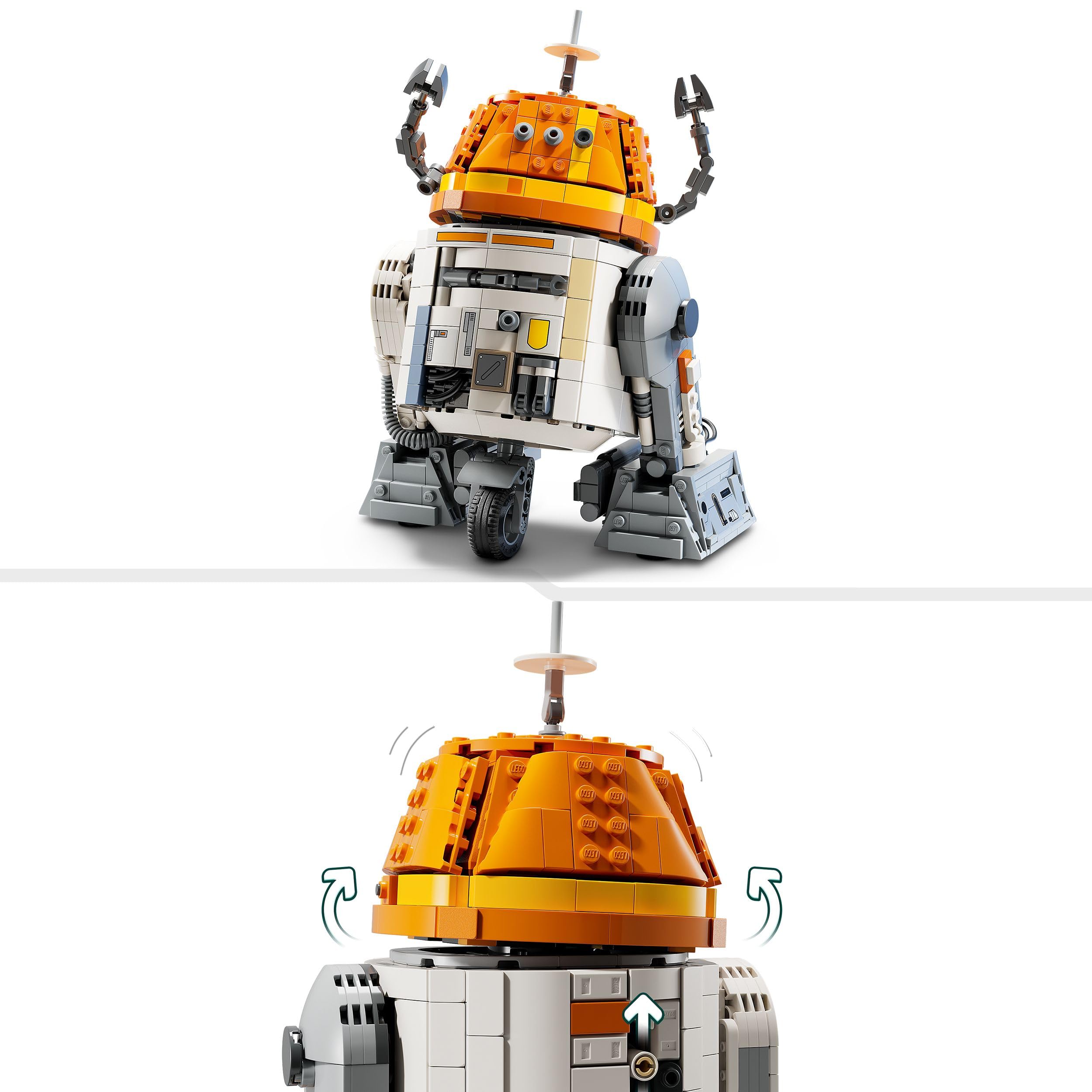 LEGO Star Wars 75416 Chopper (C1-10P) Astromech Droid Building Set - 10+ Years 3