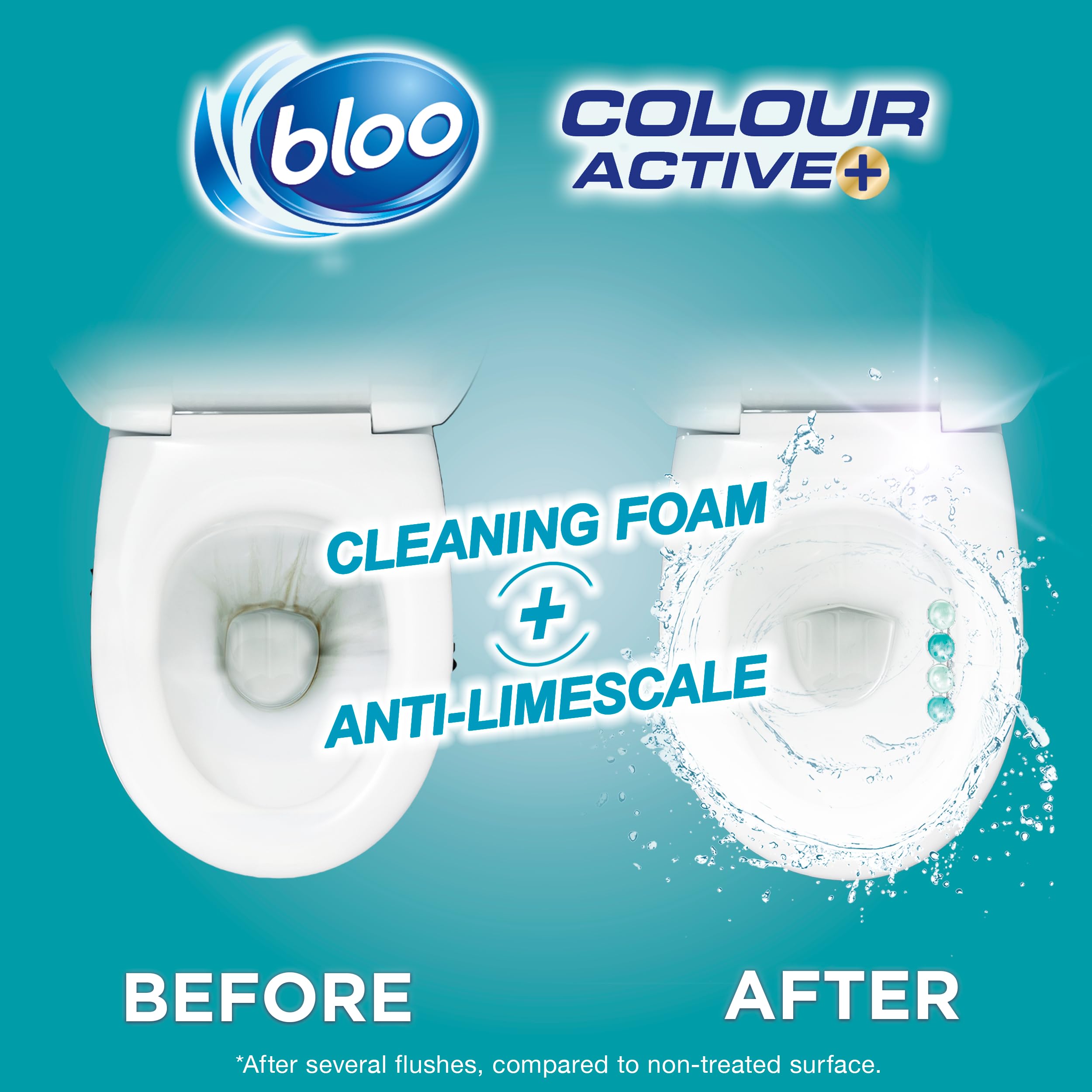 Bloo - Limited Edition Toilet Rim Block Lunar Bloom (3x50g) Clear Water 11