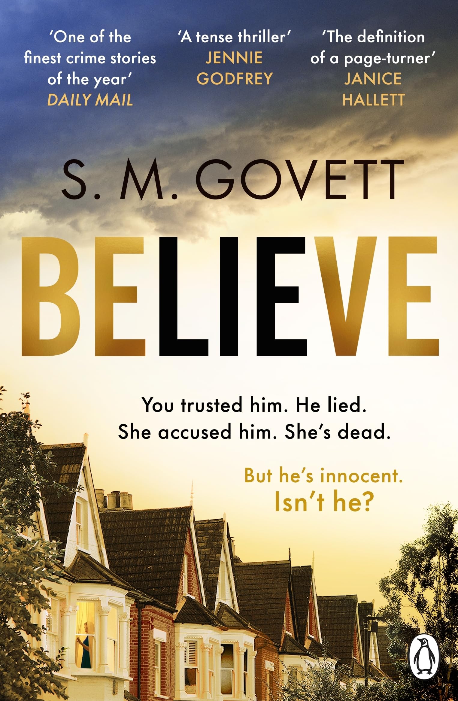 Michael Joseph Believe: A Twisty, Unputdownable Thriller by S.M. Govett | DI Stratton Series Book 1 1