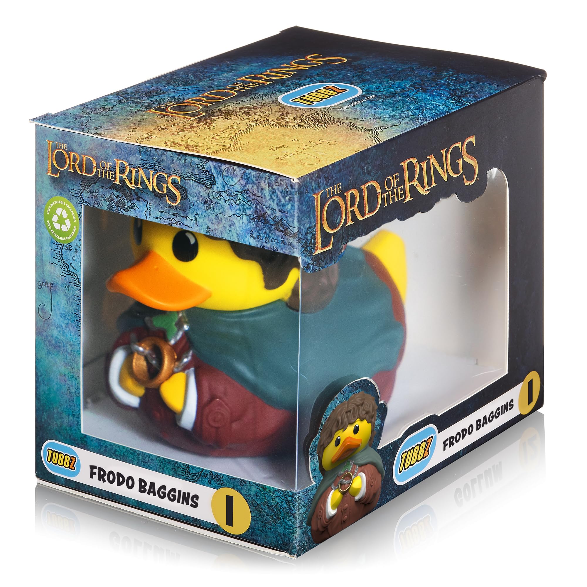 TUBBZ Frodo Baggins Cosplaying Rubber Duck Vinyl Figure - Boxed Edition 7
