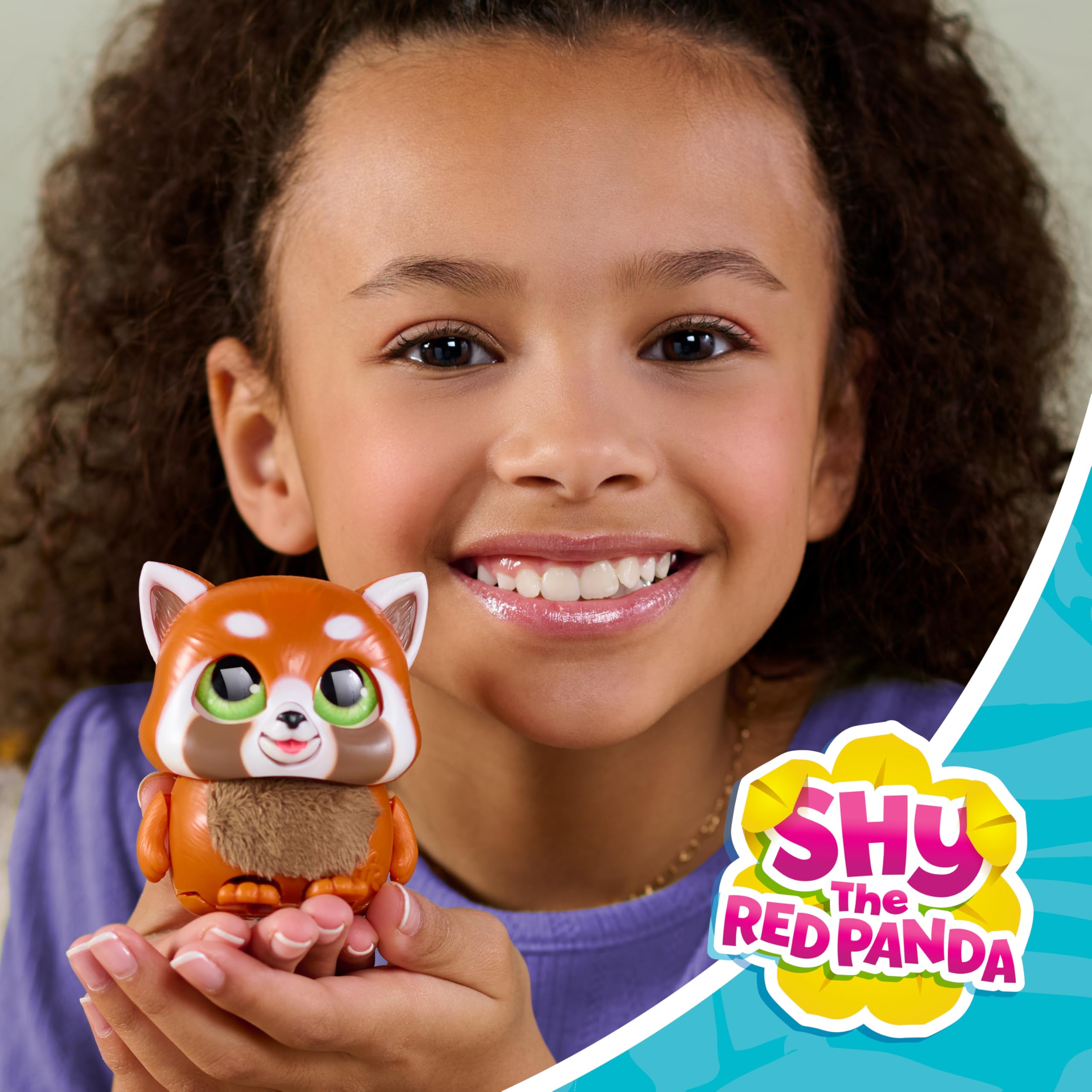 Just Play furReal Handfuls Shy the Red Panda Interactive Plush Toy