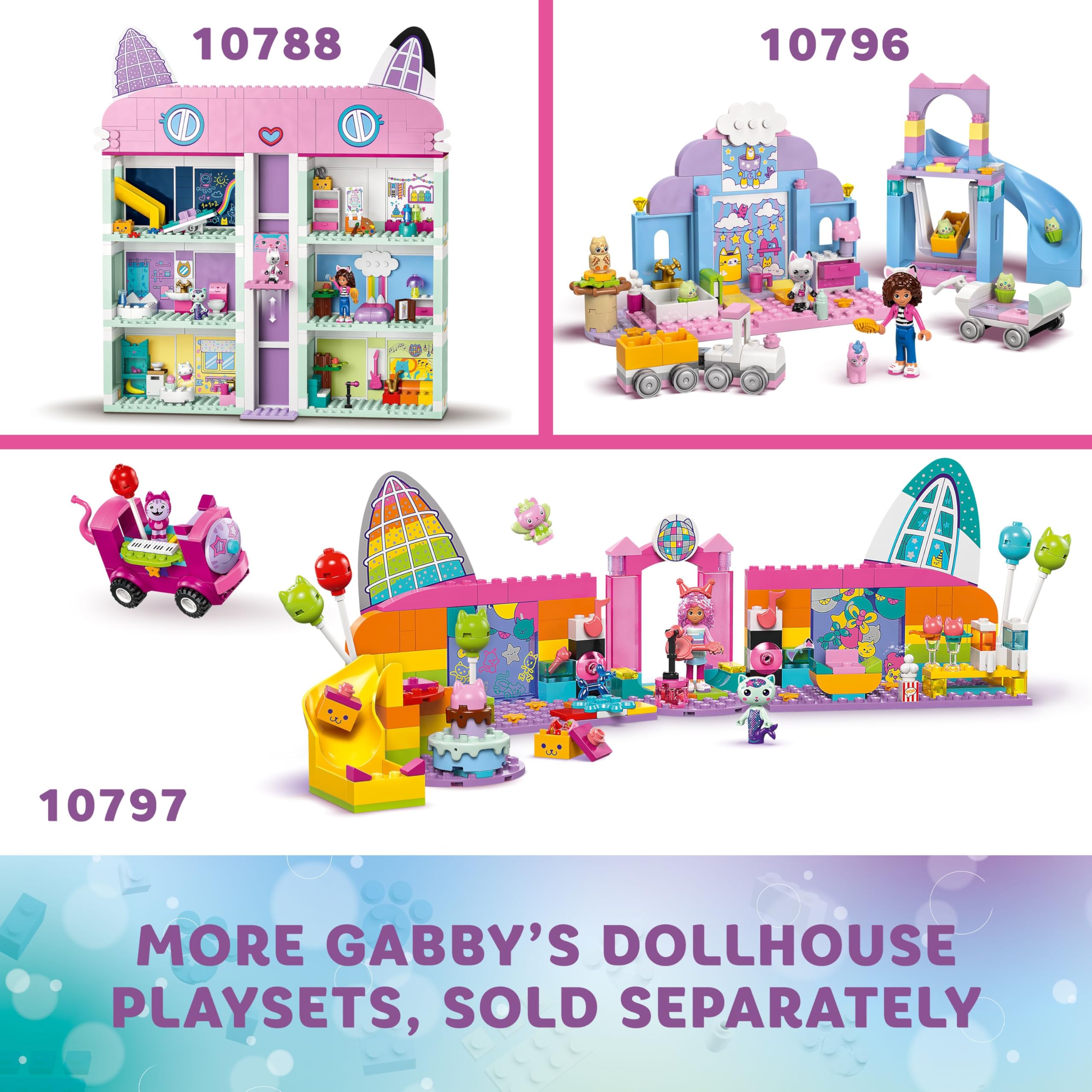 LEGO Gabby’s Dollhouse Crafting with Baby Box Building Set for Kids 4+ 13