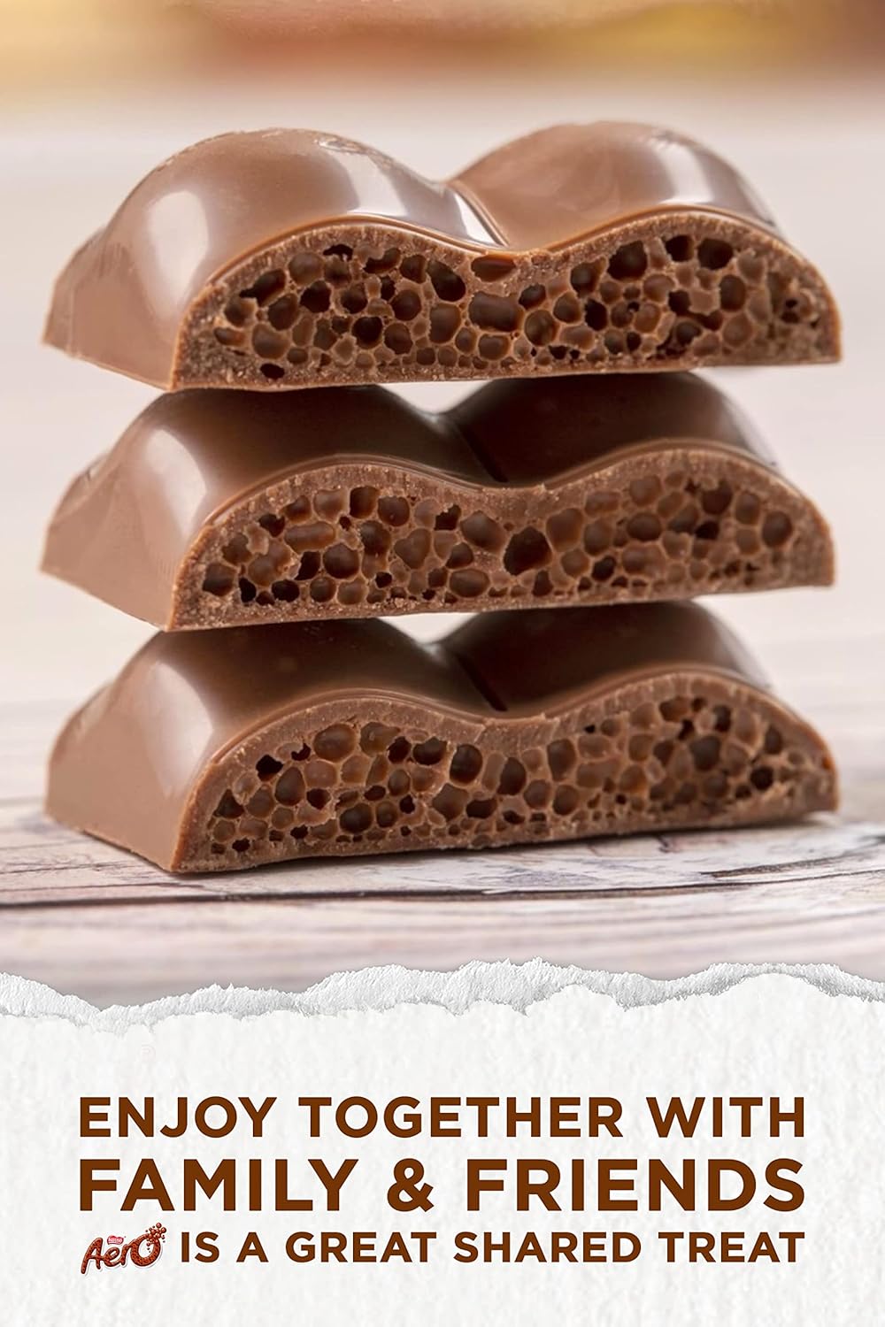 Aero Bubbly Milk Chocolate Sharing Bars, 15 x 90 g 3