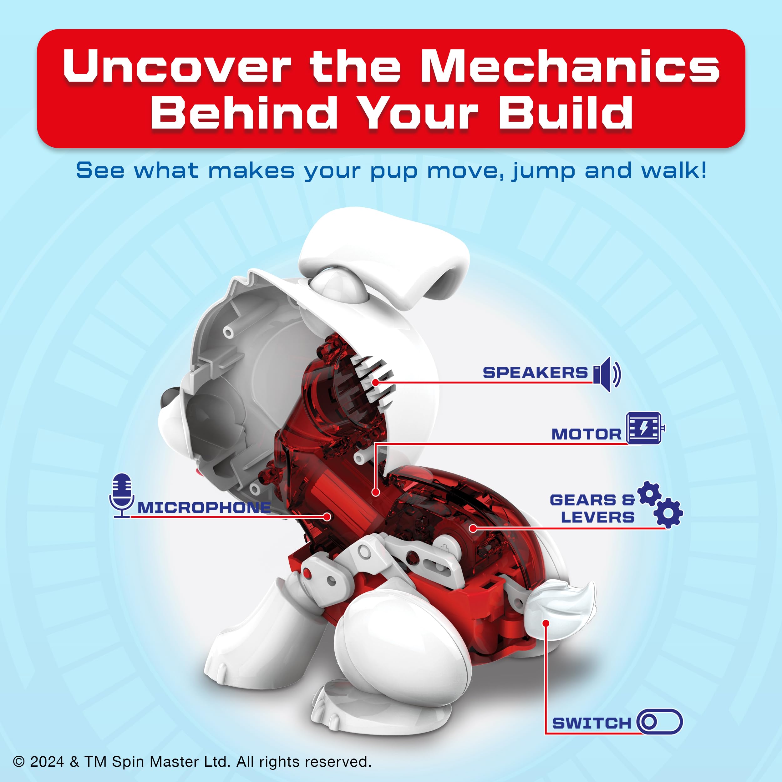 Build-a-Bot: Paw Patrol - Marshall | Interactive Robot Building Kit for Kids 3+ 8