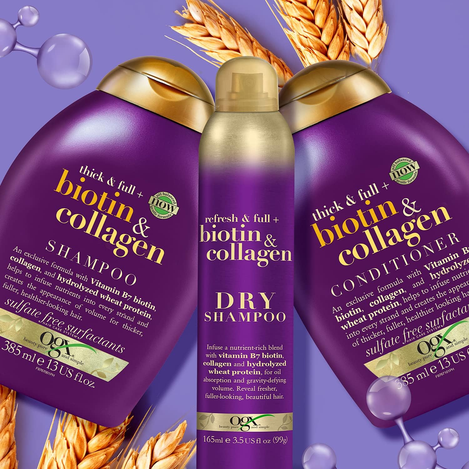 OGX Biotin & Collagen Volumising Conditioner (577ml) 6