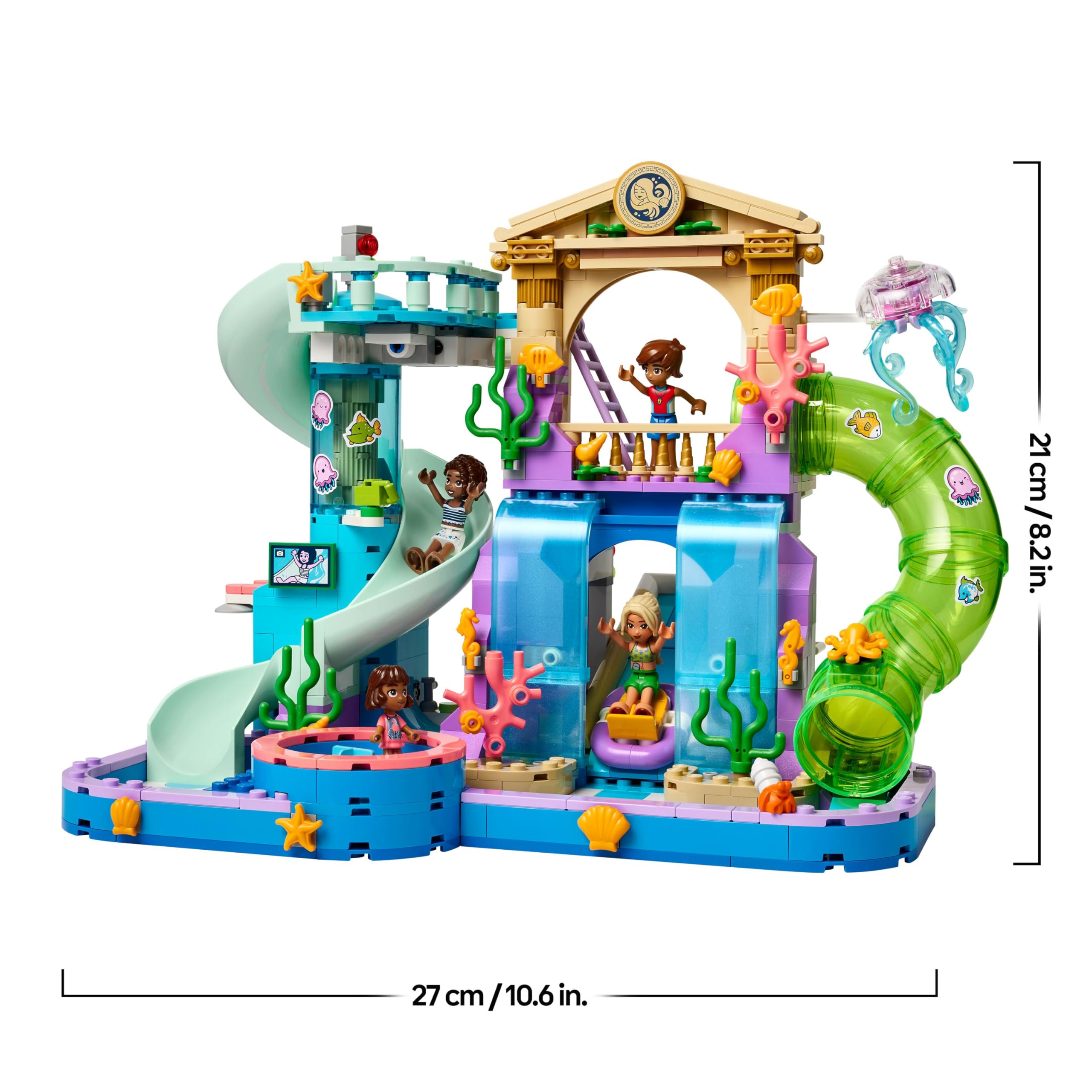 LEGO Friends Heartlake City Water Park Playset - Building Toy for Ages 8+ 10