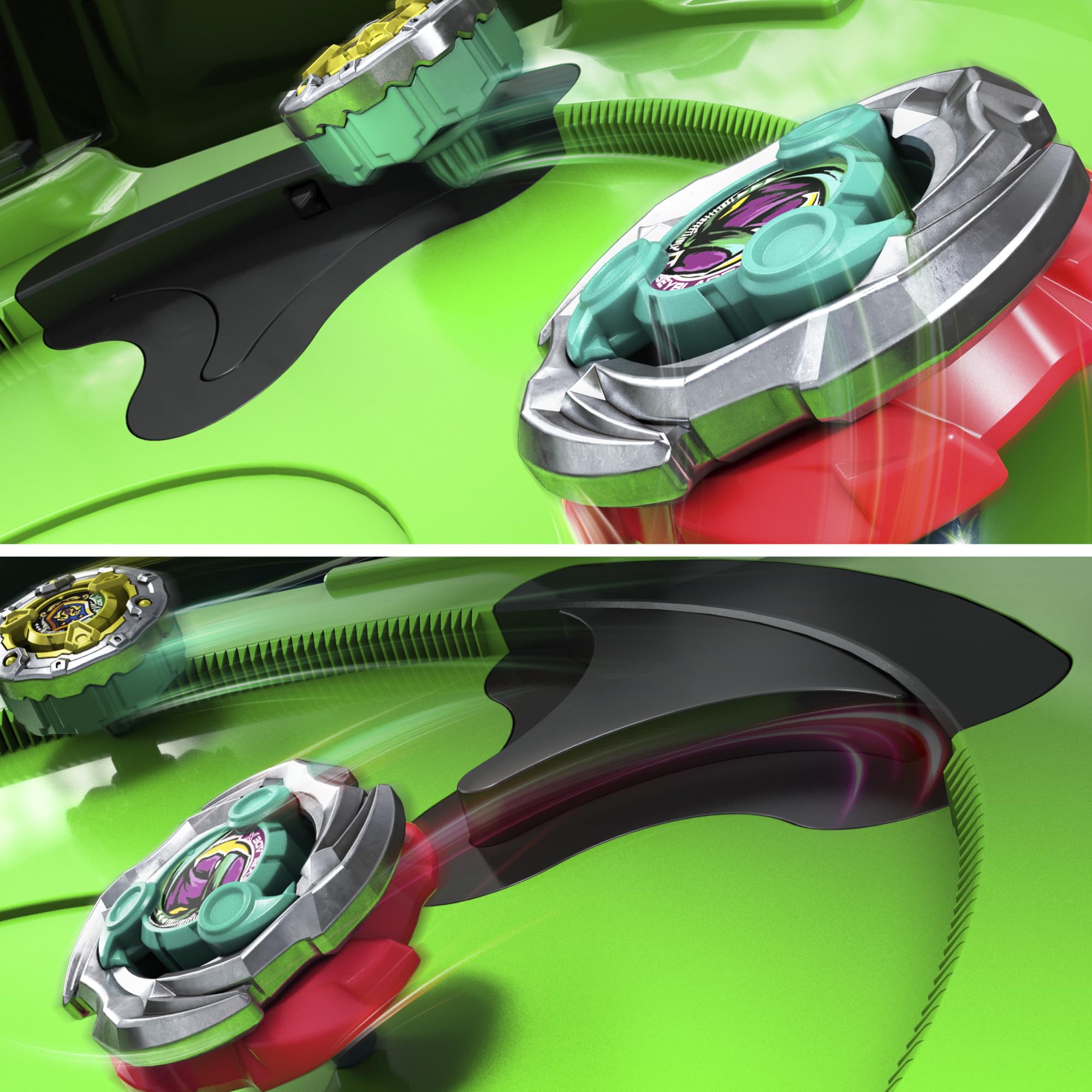Hasbro Beyblade X Sneak Attack Battle Set with Beystadium Arena, 2 Right-Spinning Tops, Ages 8+ 6