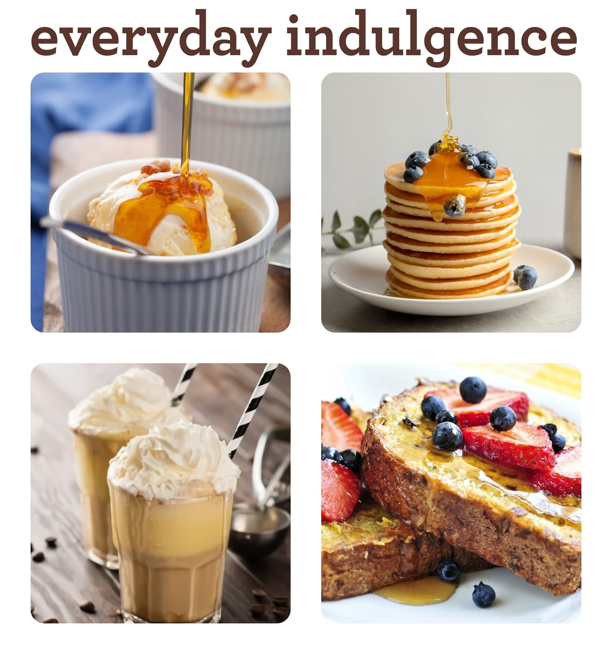 Sweet Freedom Pfannkuchensirup – 350 g | Natürlicher, veganer, kalorienarmer Süßstoff mit Apfel &amp; Johannisbrot 4