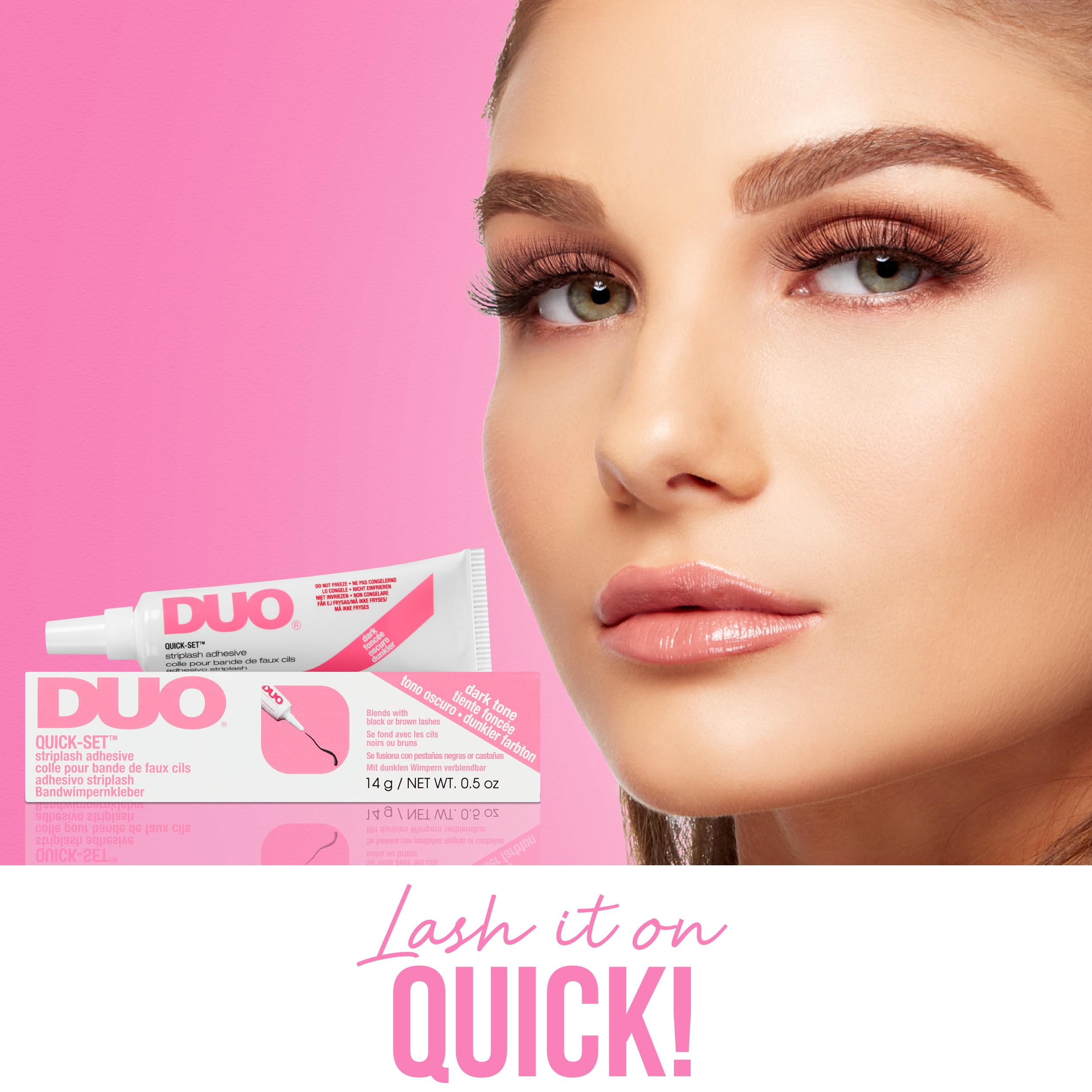 Duo Quick-Set Dark Lash Glue - Eyelash Adhesive (14g) 5
