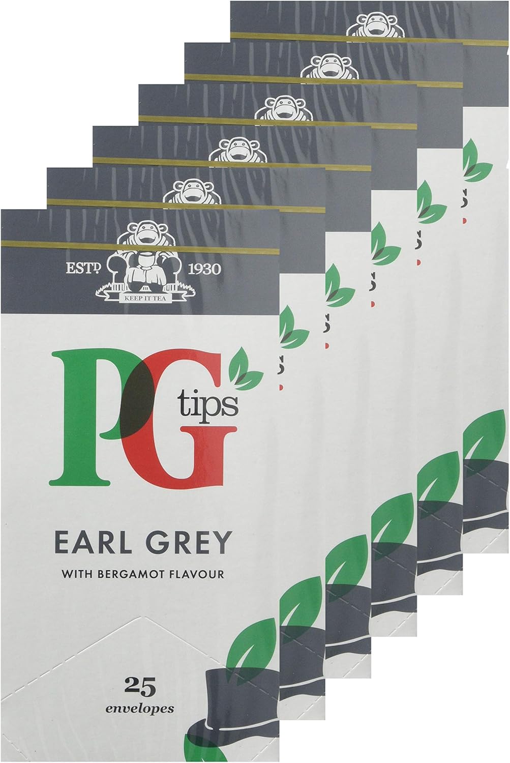 PG Tips - Earl Grey Individually Wrapped Tea Bags, 150 Enveloped Flavoured Black Tea 3