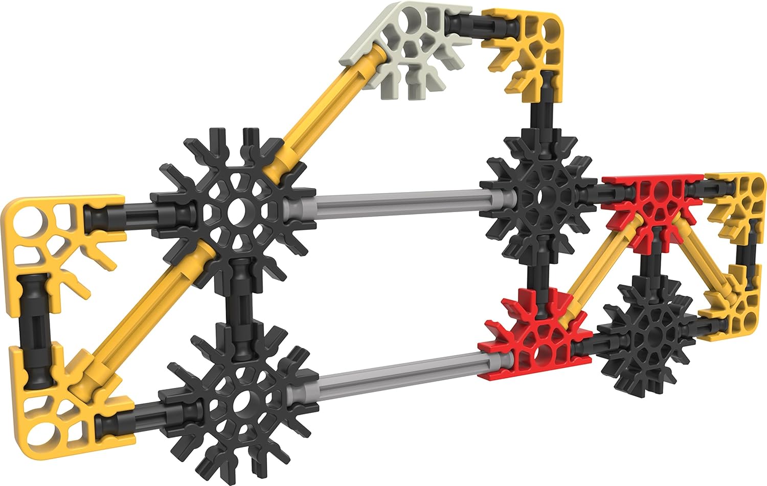 K"Nex Imagine 10 Modellbausatz für Anfänger mit lustigen, schnellen Fahrzeugen – 96-teiliger MINT-Bausatz für Kinder ab 5 Jahren 8