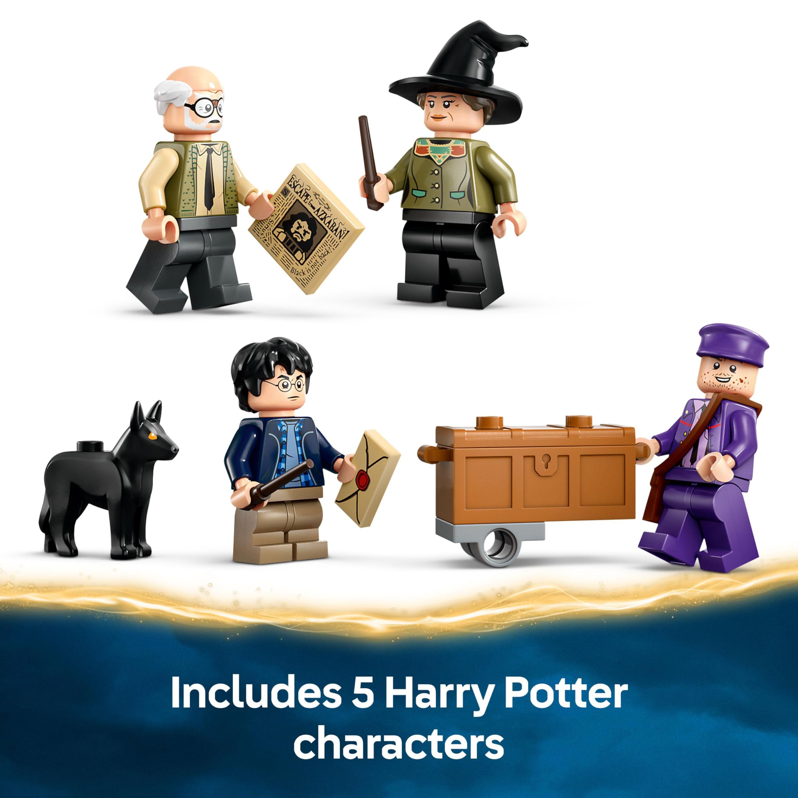 LEGO Harry Potter Knight Bus Adventure - 5 Minifigures & 499-Piece Building Set for Ages 8+ 5