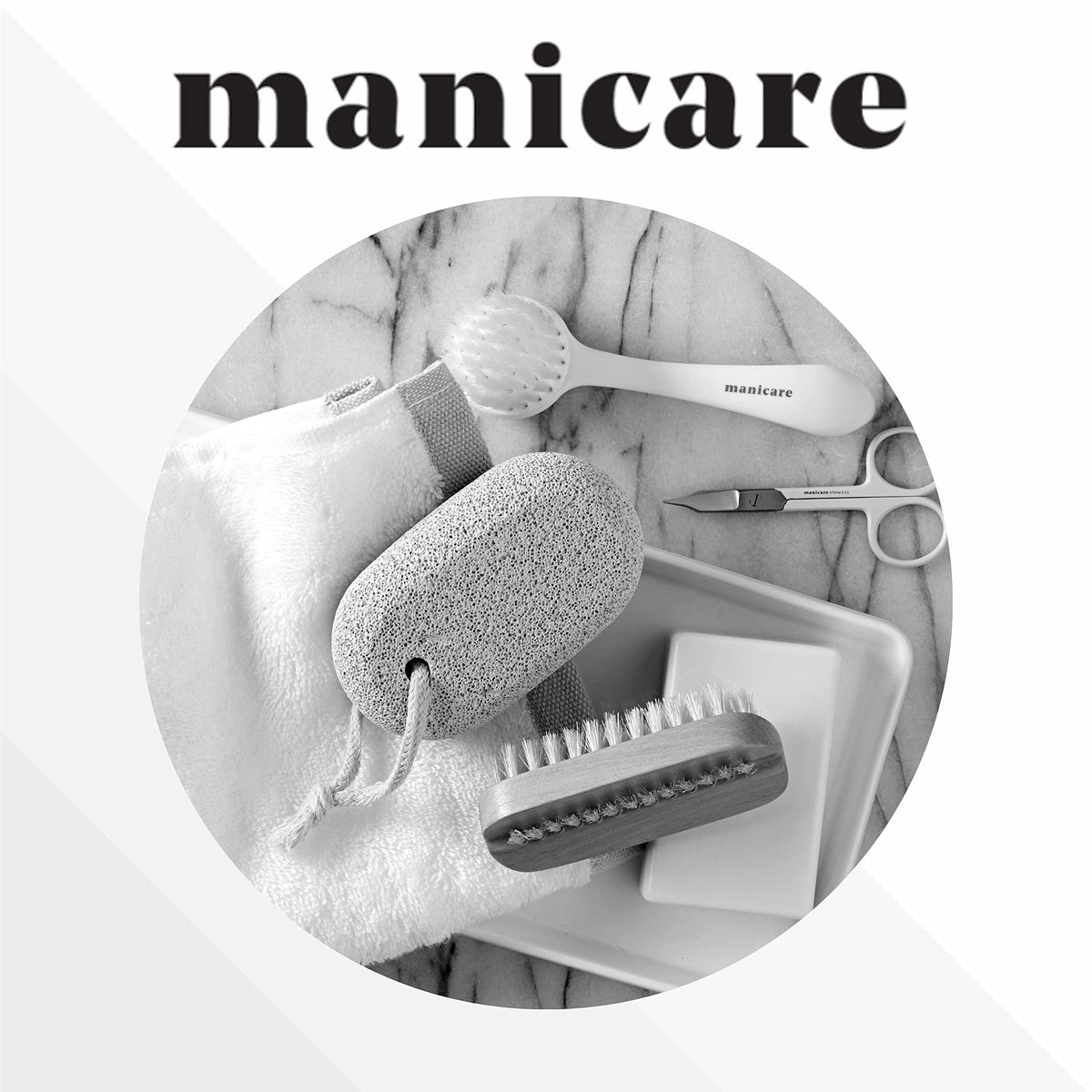 Manicare Glass Nail File - Medium Grit, Double-Sided, Protective Case 6