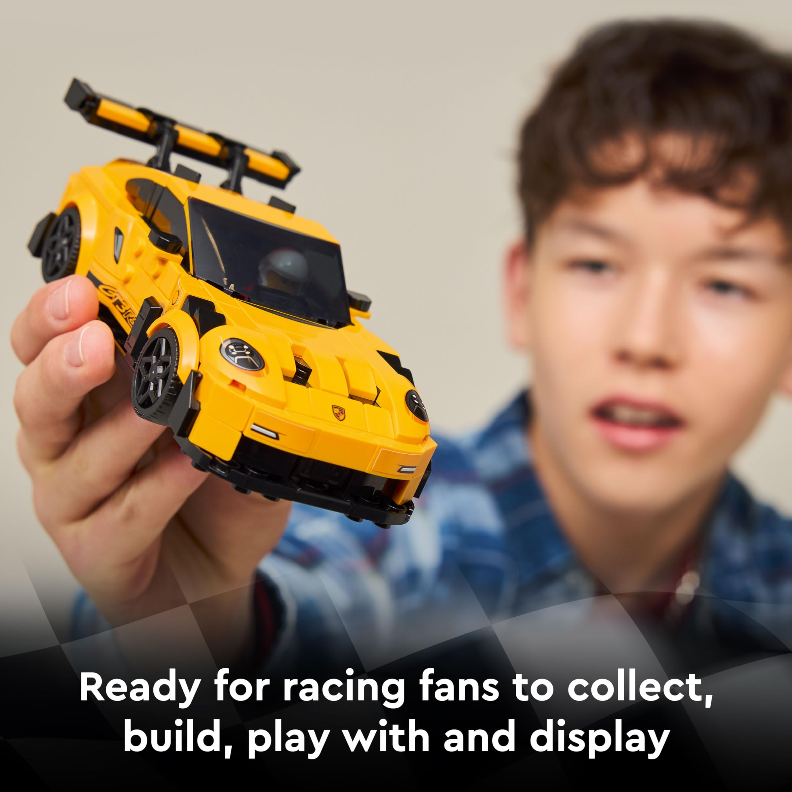 LEGO Speed Champions Porsche 911 GT3 RS Super Car Toy - Building Set for Kids 9+ 3