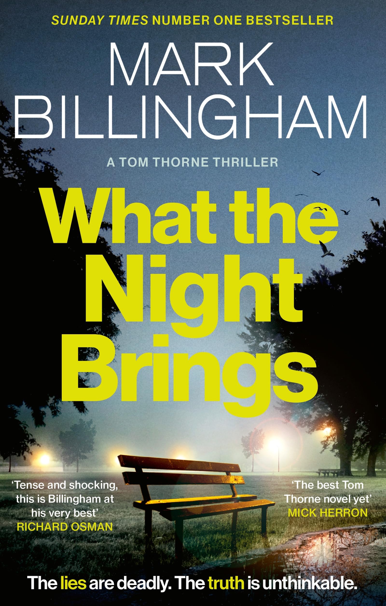 Sphere What the Night Brings: The Most Shocking, Gripping Tom Thorne Thriller Yet by Mark Billingham 1