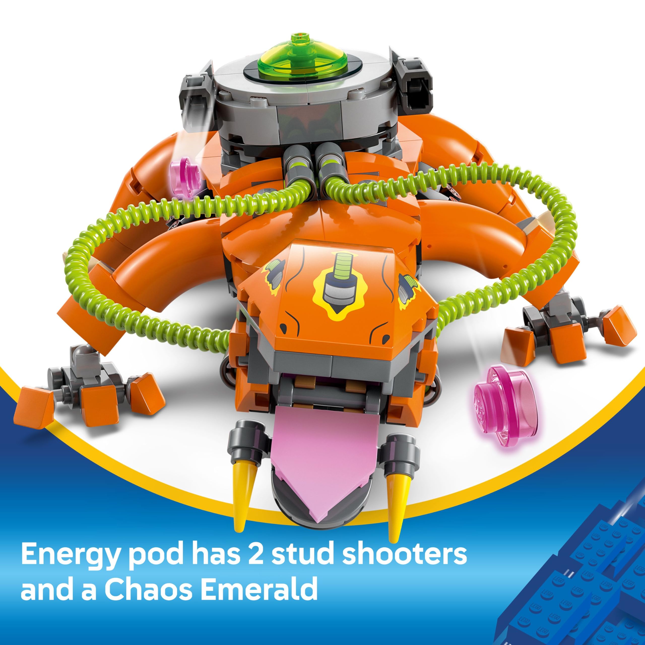 LEGO Sonic the Hedgehog Super Shadow vs. Biolizard Set - Building Toy with 419 Pieces for Ages 9+ 11