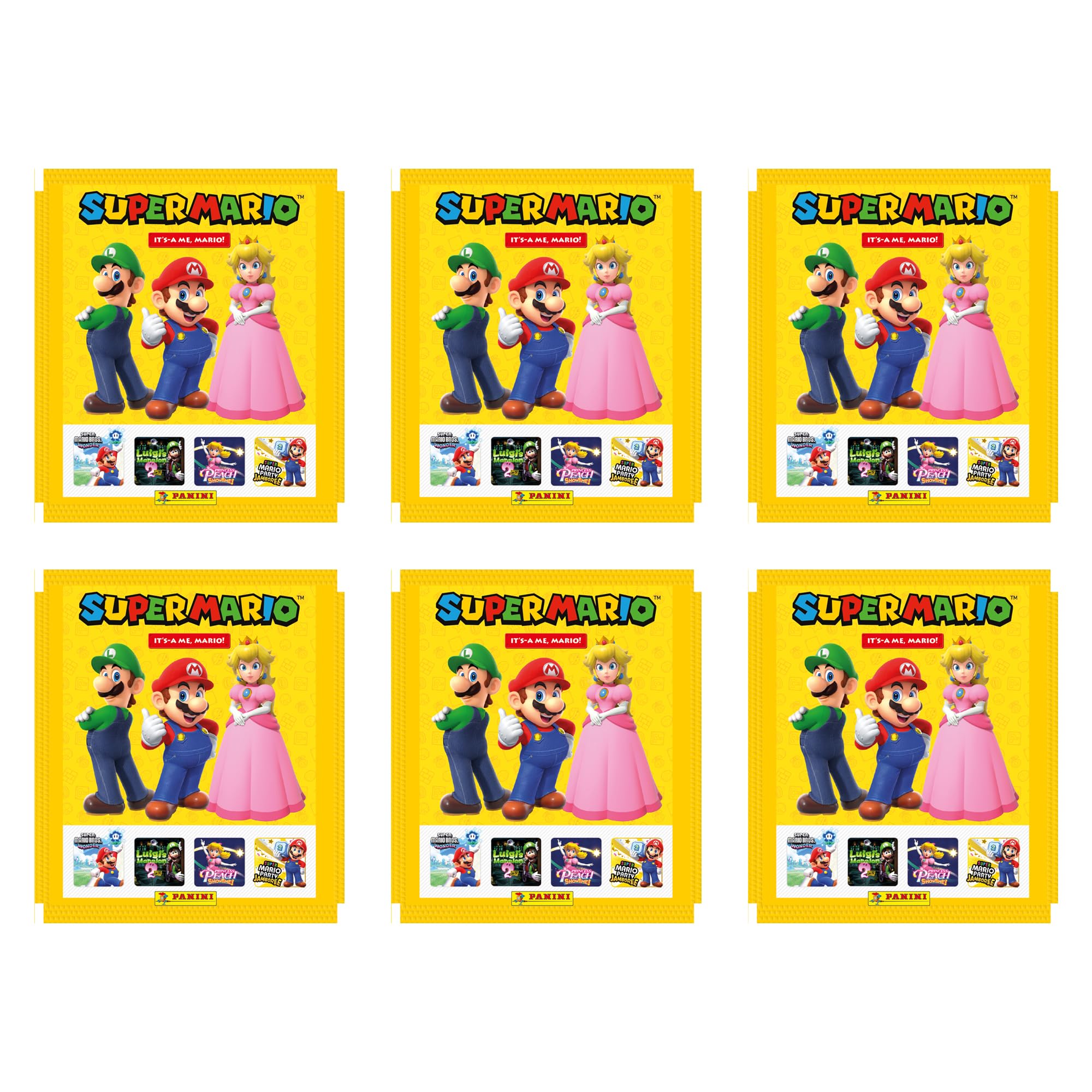 Panini Super Mario It’s-a Me, Mario! Sticker Collection Multipack 10