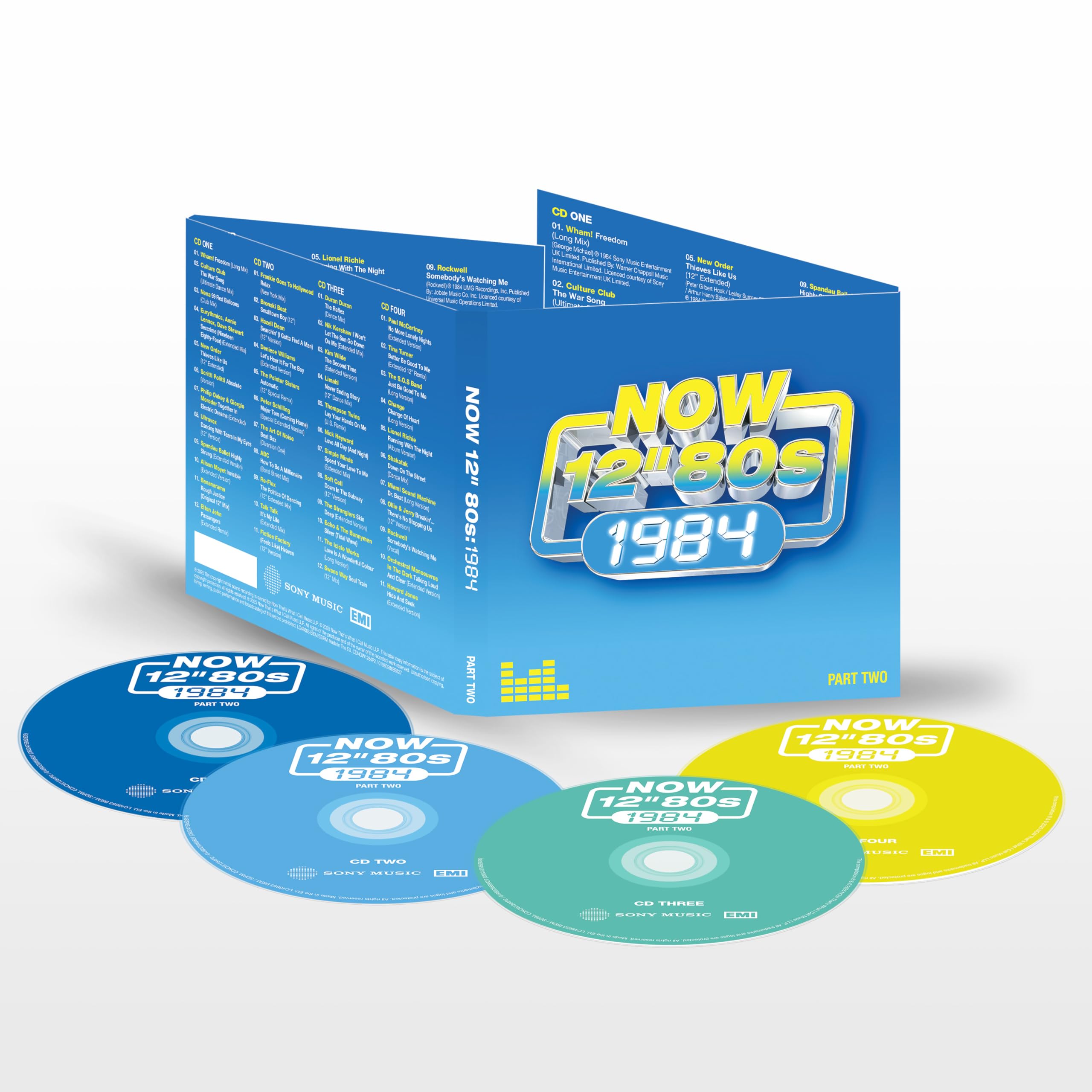 Now Twic NOW 12” 80s: 1984 – Part Two CD Collection