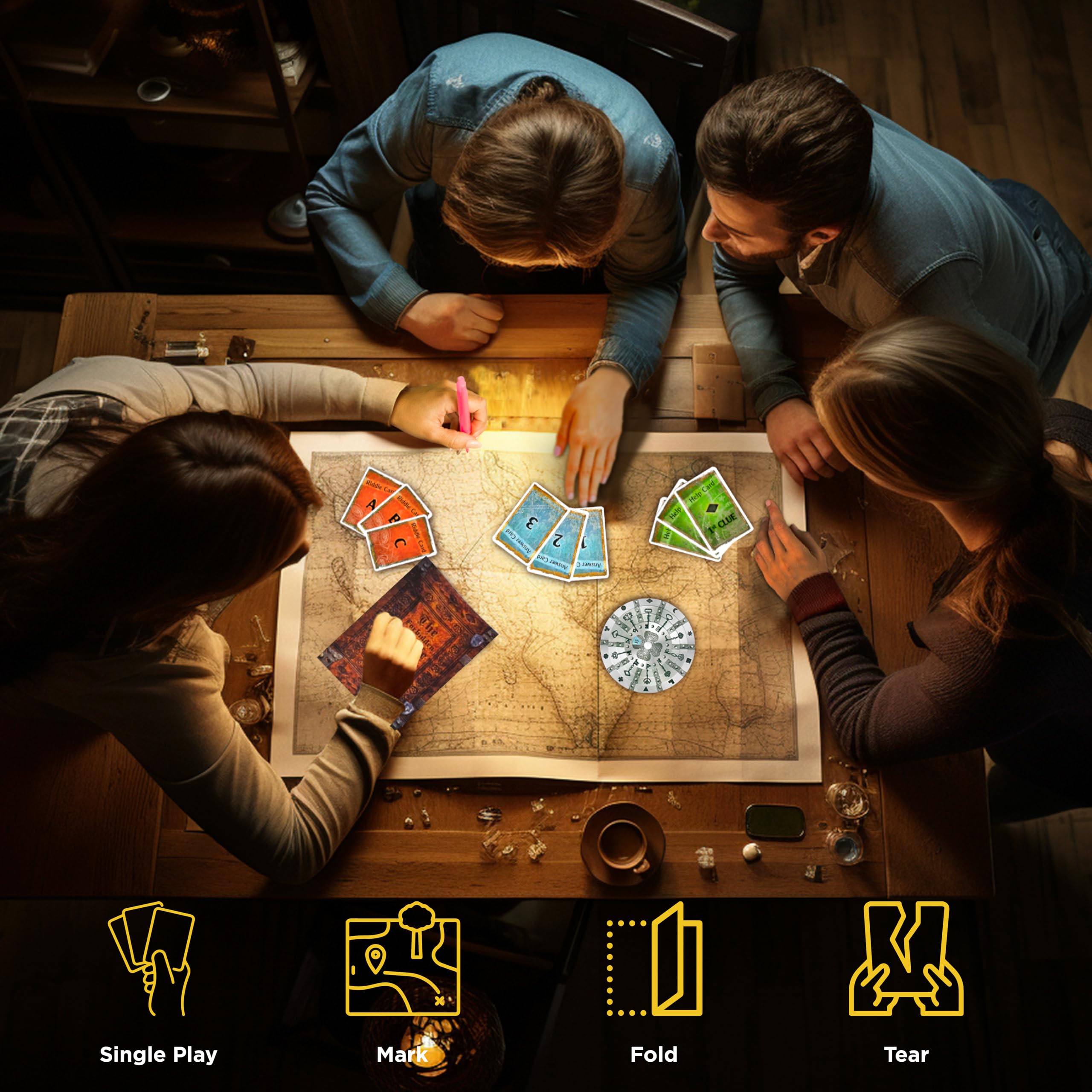 Thames & Kosmos EXIT: The Forbidden Castle Board Game