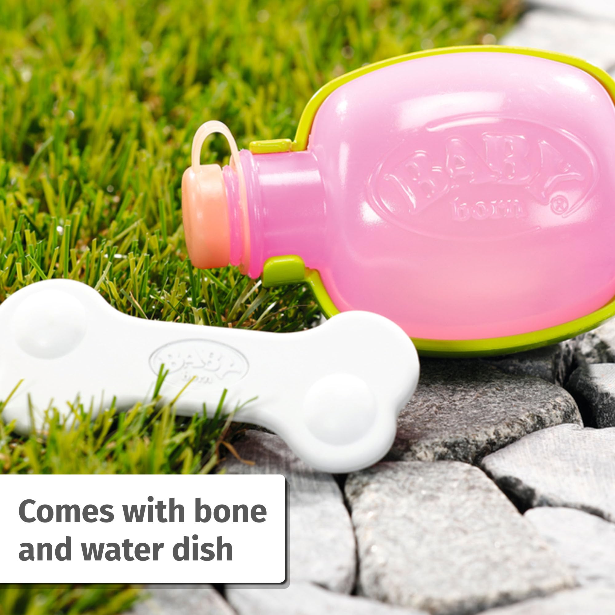 BABY born My Dog Lucky with Carry Box - 5 Realistic Functions, Interactive Playset for Ages 3+ 4