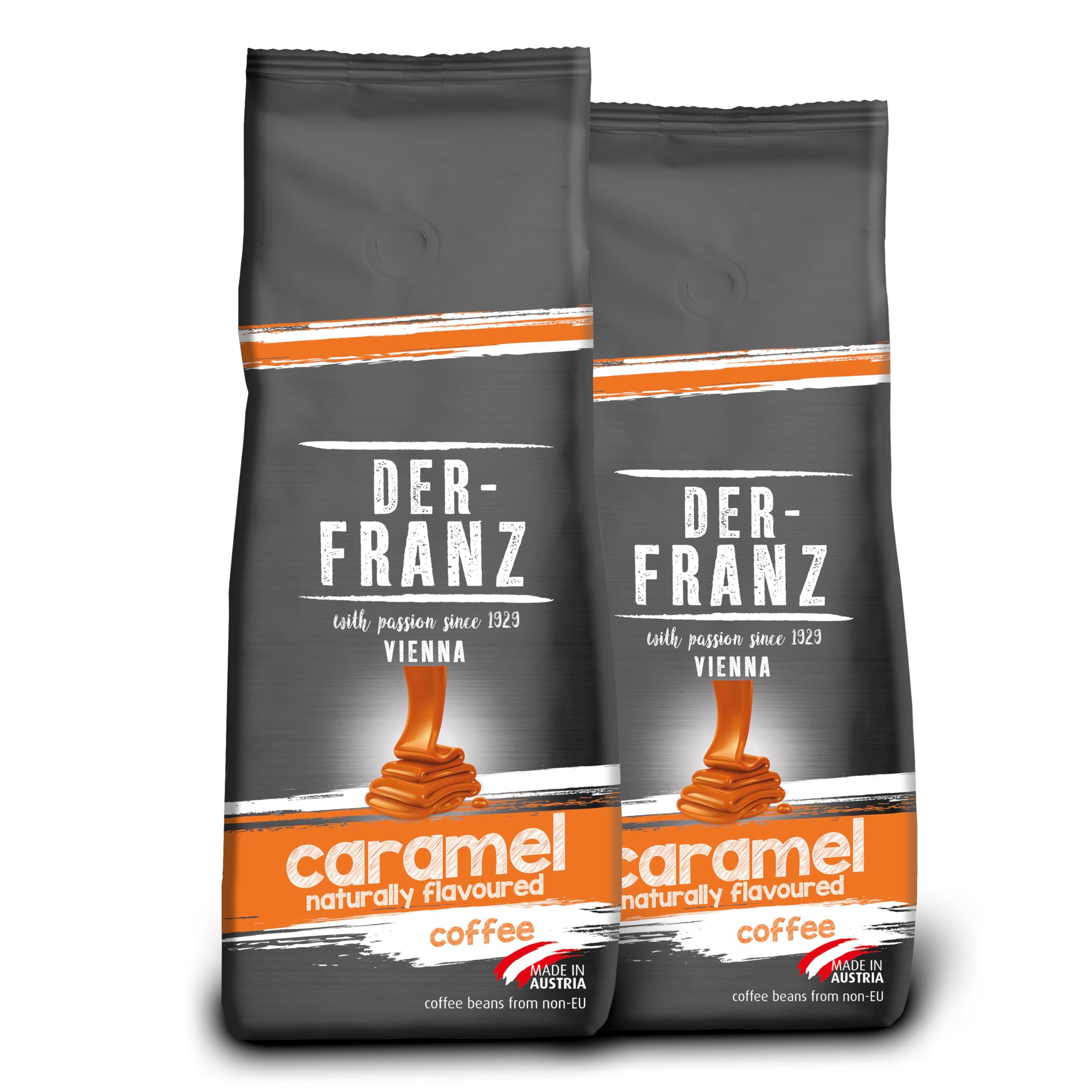 Der-Franz Coffee Flavoured with Natural Caramel, Ground, 2 x 500 g 8
