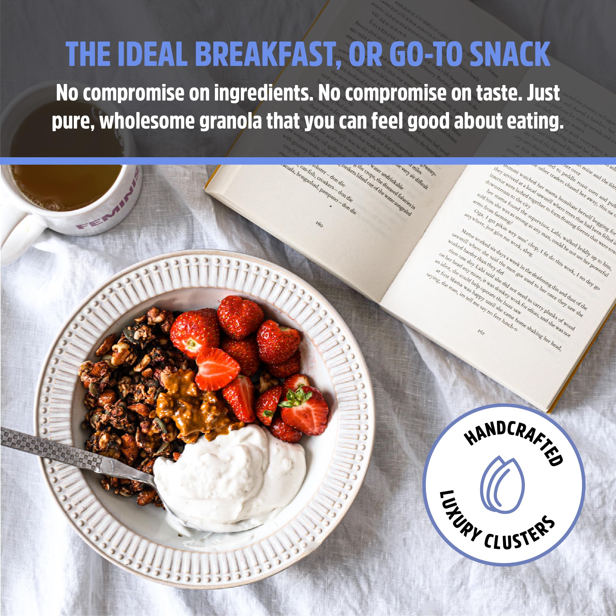 Rollagranola - Awesome Almond Oat Granola 400g 3