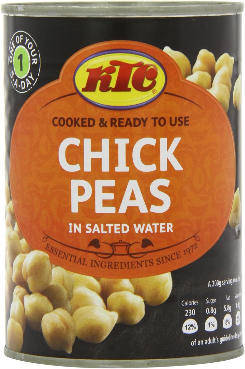 KTC - Chick Peas in Salted Water 400g