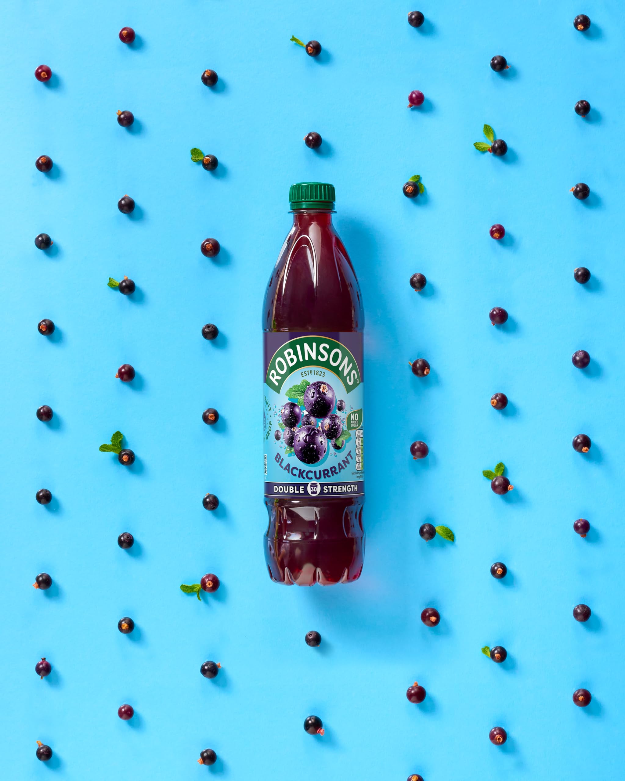 Robinsons Fruit Squash – Kalorienarm – Schwarze Johannisbeere – Doppelt starkes Konzentrat, 750 ml 6