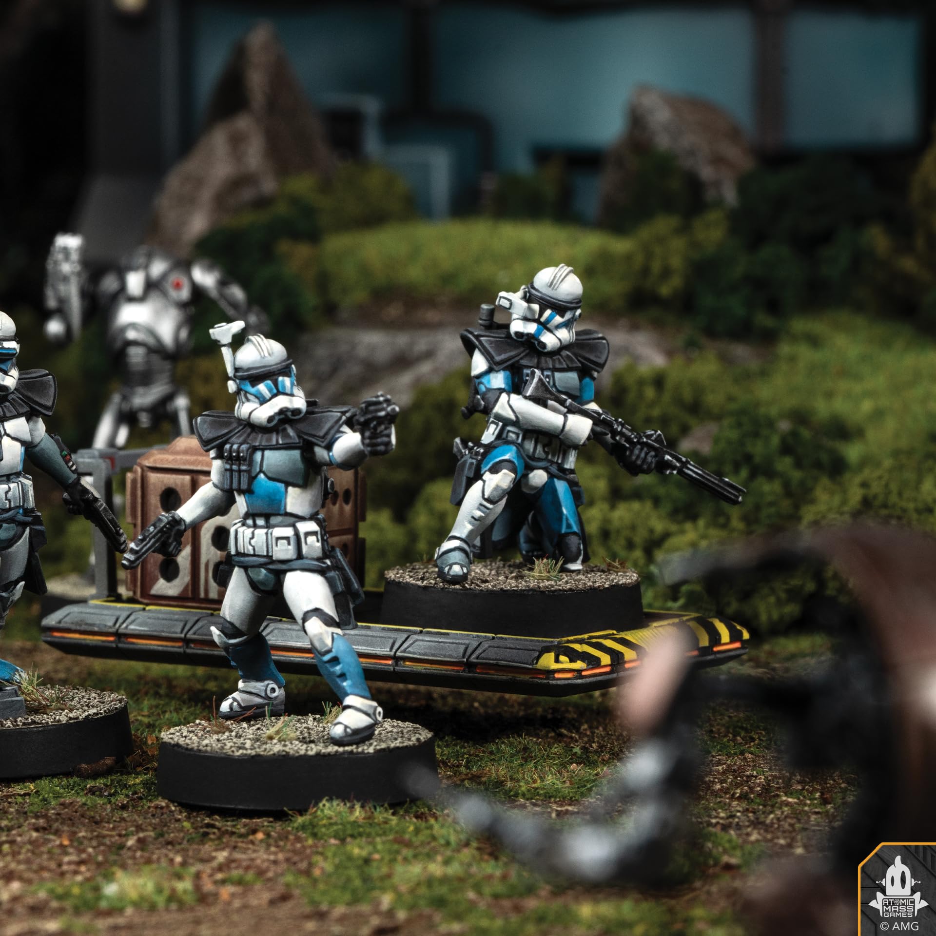 Asmodee Star Wars Legion: ARC Troopers Unit Expansion | Hard Plastic Miniatures | Galactic Republic 5