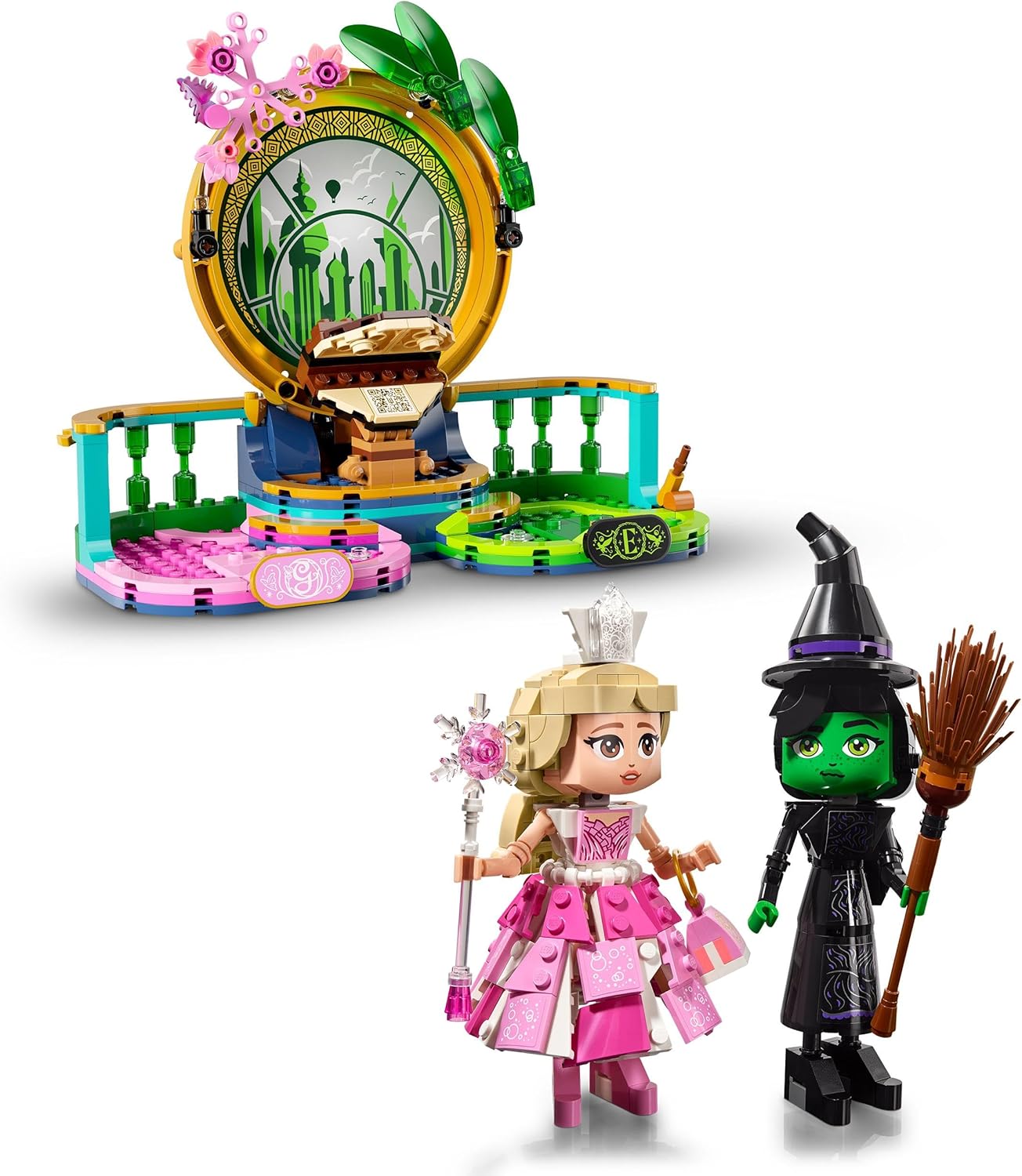 LEGO Wicked Elphaba & Glinda Figures 75682 - Building Set for 10+ Year Olds 3