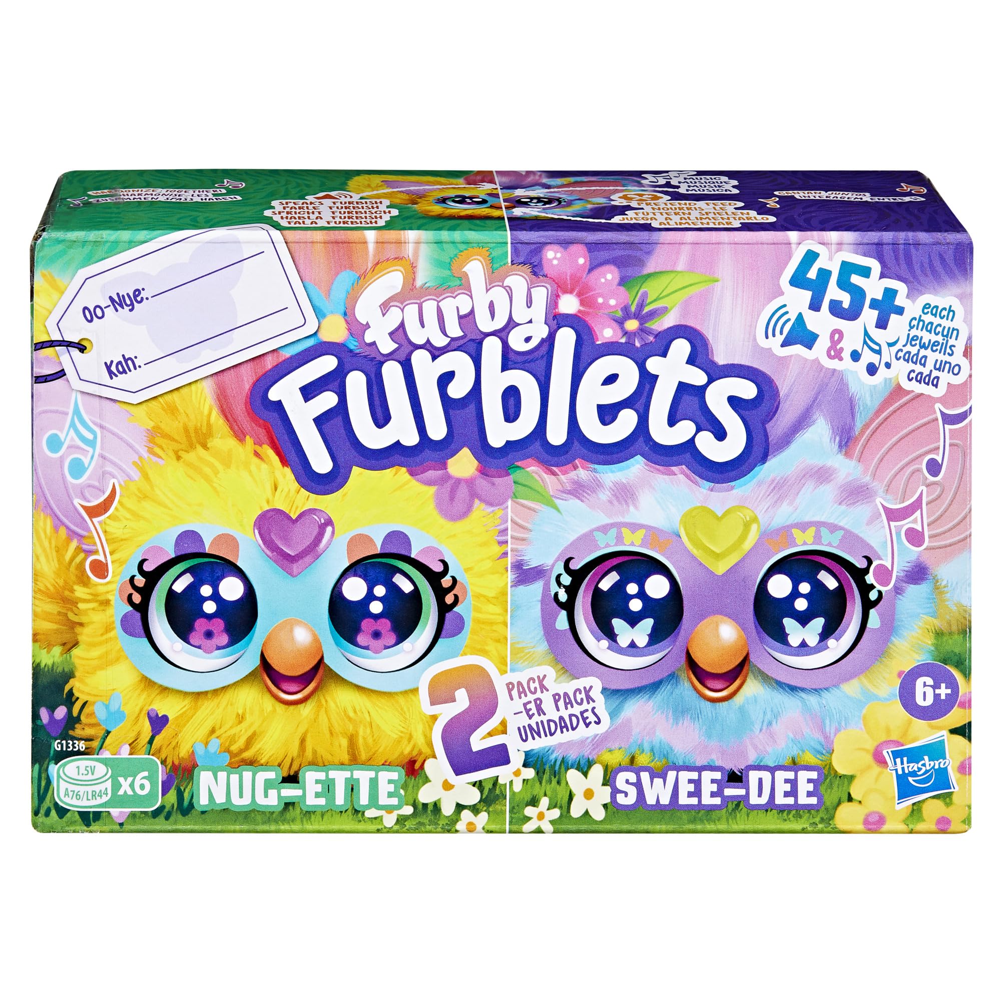 Furby Furblets Spring Plush Interactive Toy Figures 2-Pack 6