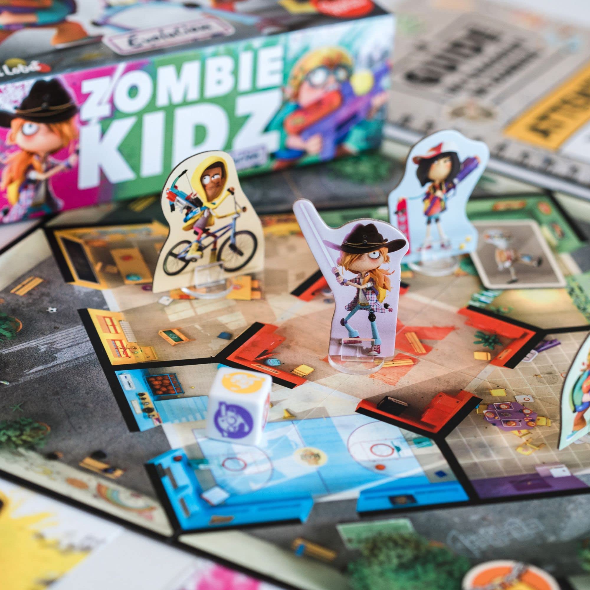 Scorpion Masqué Zombie Kidz Evolution Board Game | Ages 7+ | 2-4 Players 3