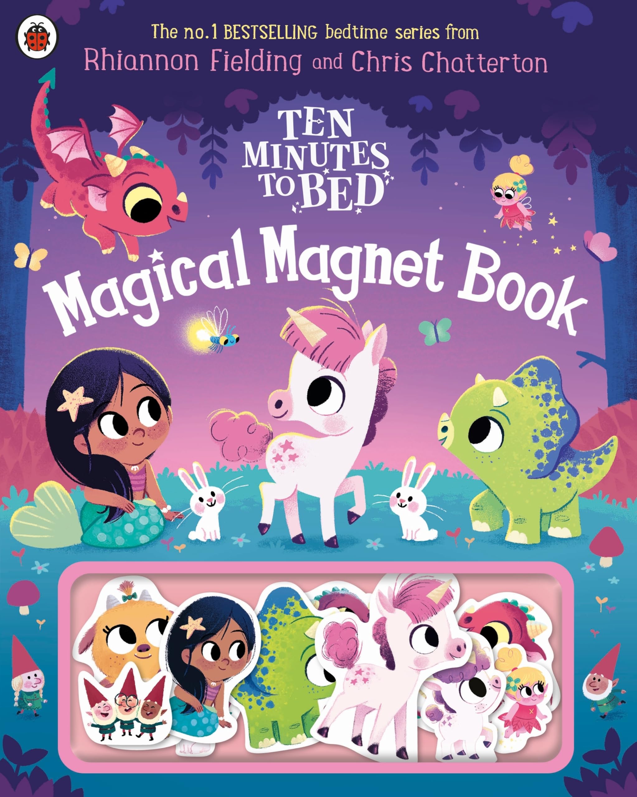 Ladybird Ten Minutes to Bed: Magical Magnet Book | Hardcover | Ages 3-6 1