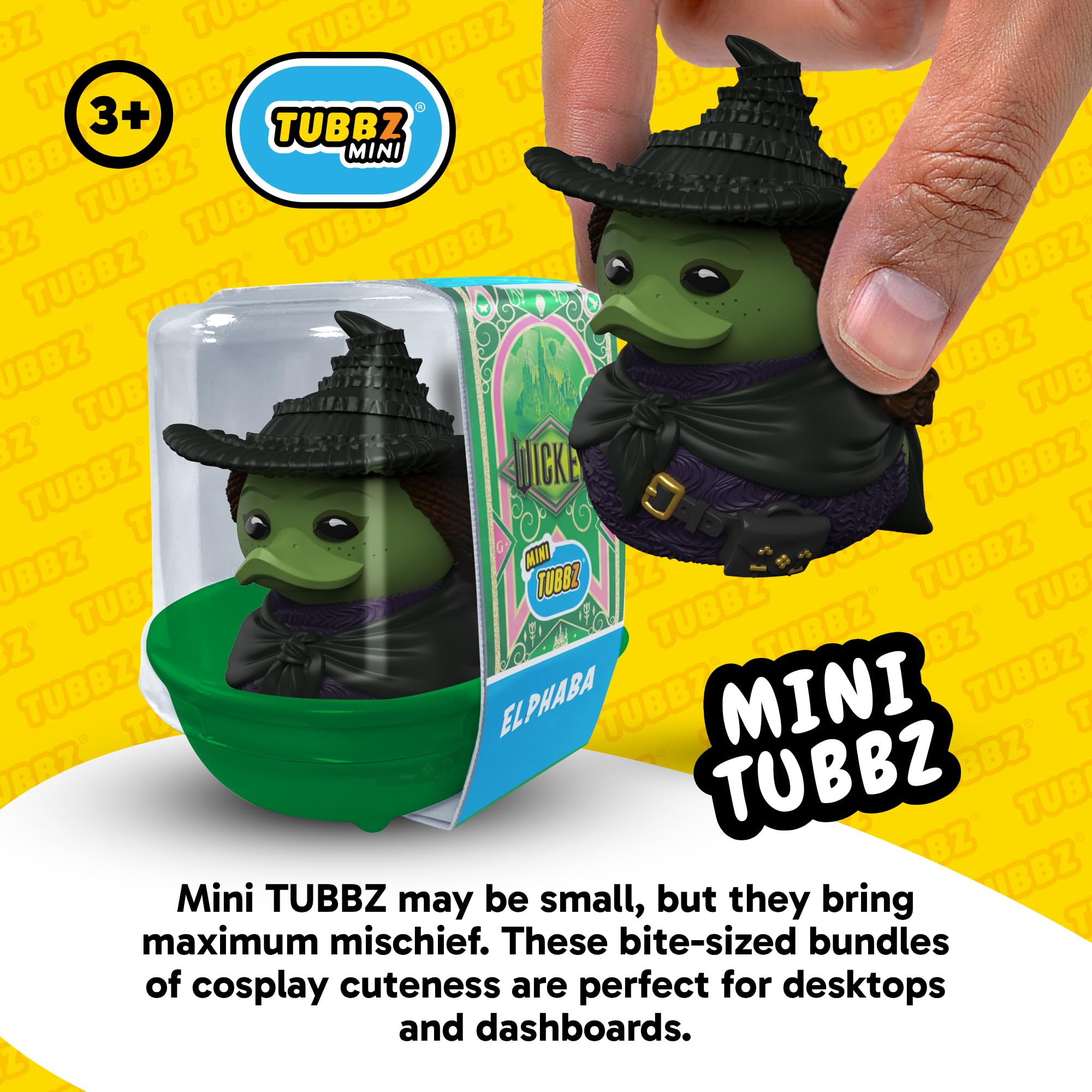 TUBBZ Mini Ghost - Papa Nihil Cosplaying Rubber Duck Vinyl Figure | Approx 5cm Tall 3