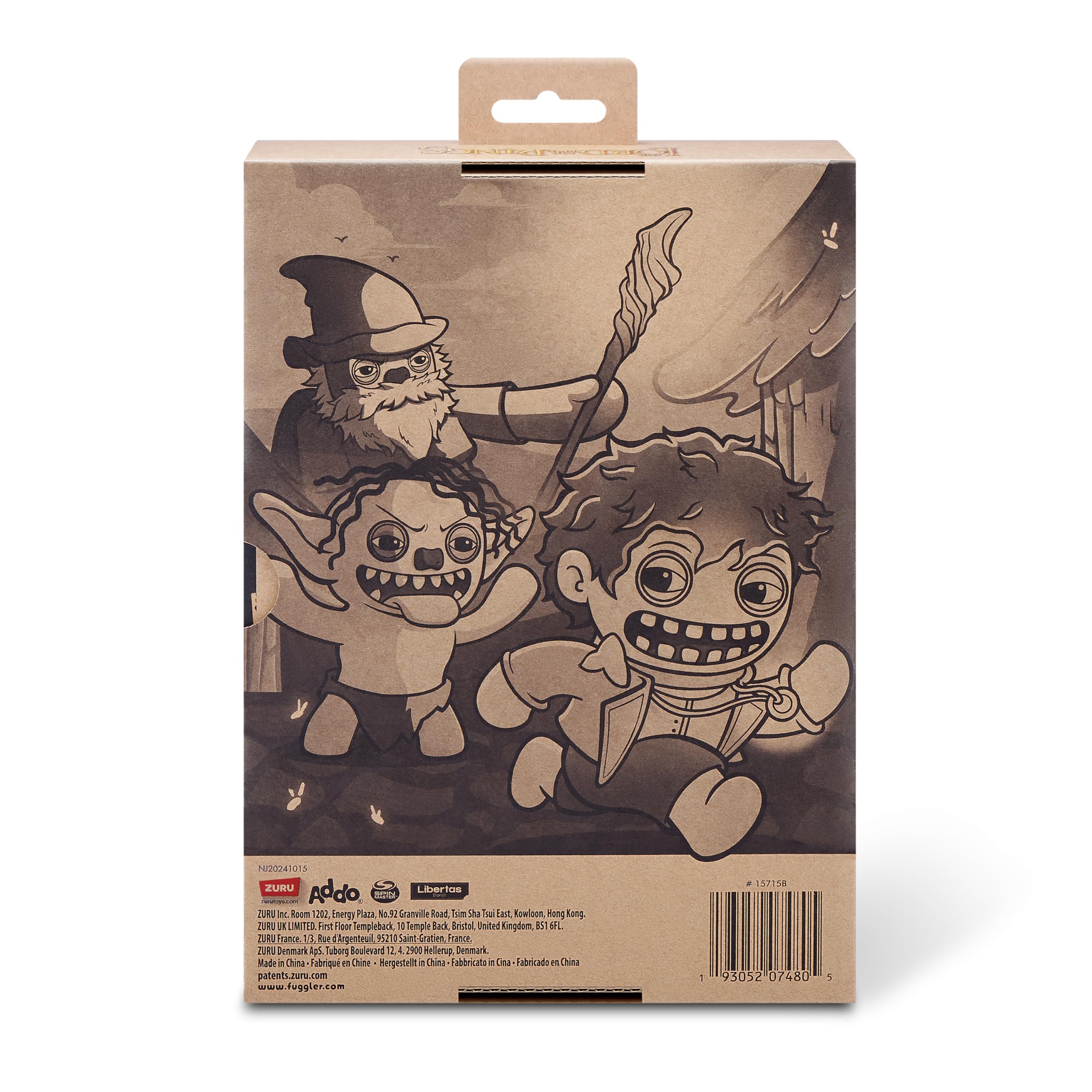 Fuggler Lord of the Rings Frodo Plush Monster - 9" Funny Ugly Collectible Toy, Age 4+ 4