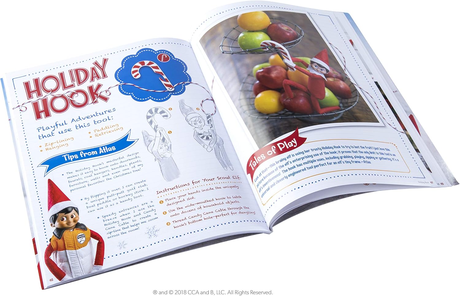 The Elf on the Shelf Scout Elves at Play Kit - 20-Piece Set with 60-Page Elf Ideas Book & Accessories 5