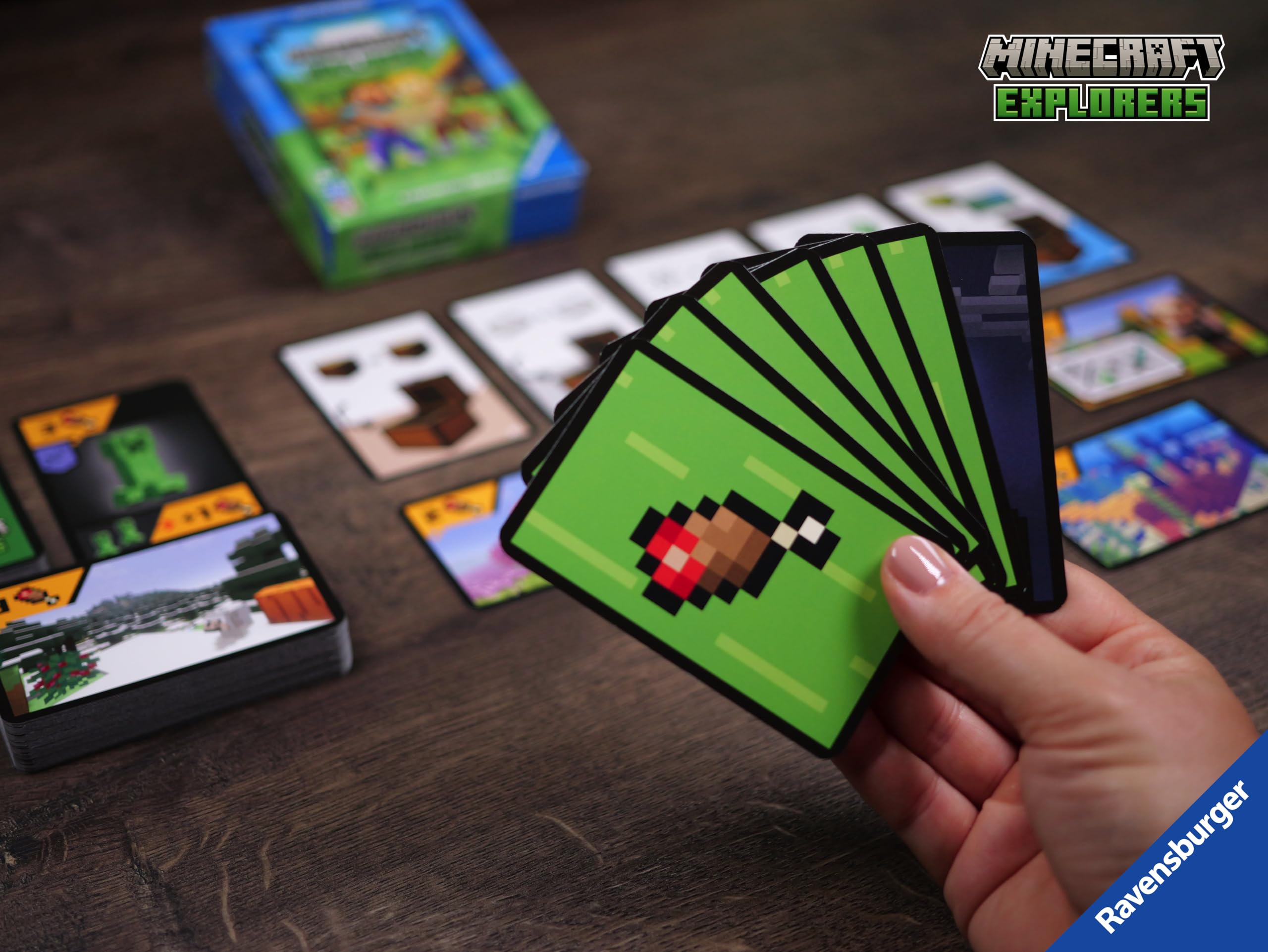 Ravensburger Minecraft Explorers Cooperative Strategy Card Game | 2-4 Players | Ages 8+ | 2024 3