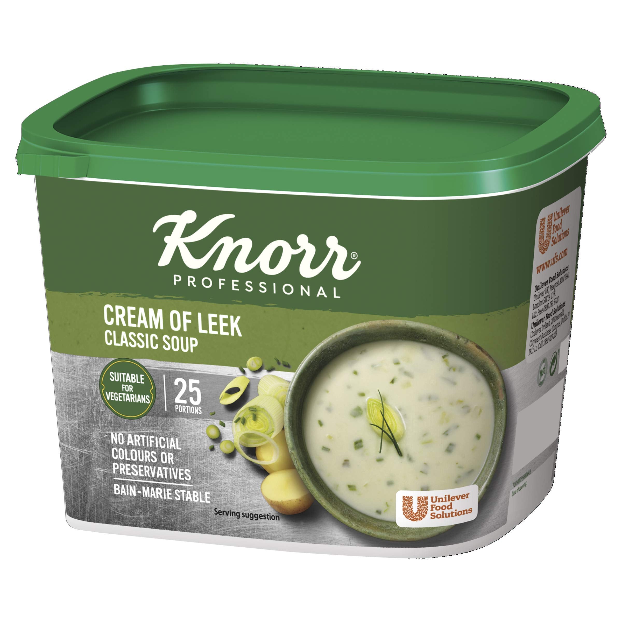 Knorr Professional Classic Cream of Leek Soup 25 Portions