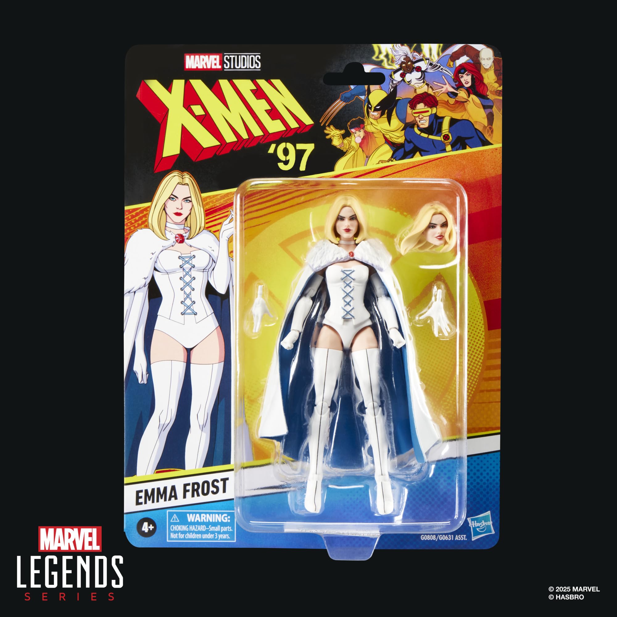 Marvel Legends Series Emma Frost Action Figure - 6-Inch X-Men '97 Collectible with Articulation & Accessories 9