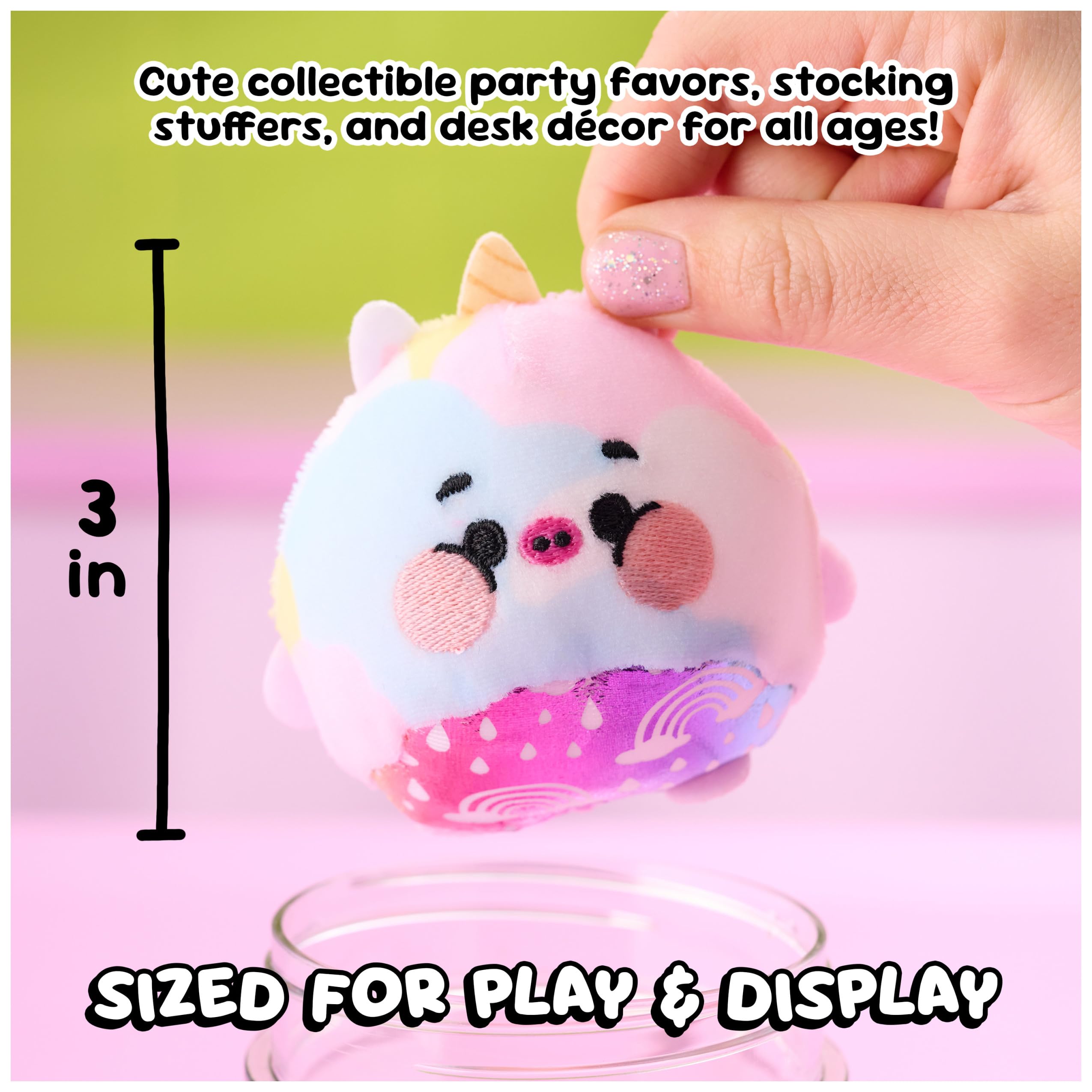 Magic Jellykins Surprise Plush Jar, Magical Transforming Water-Activated To