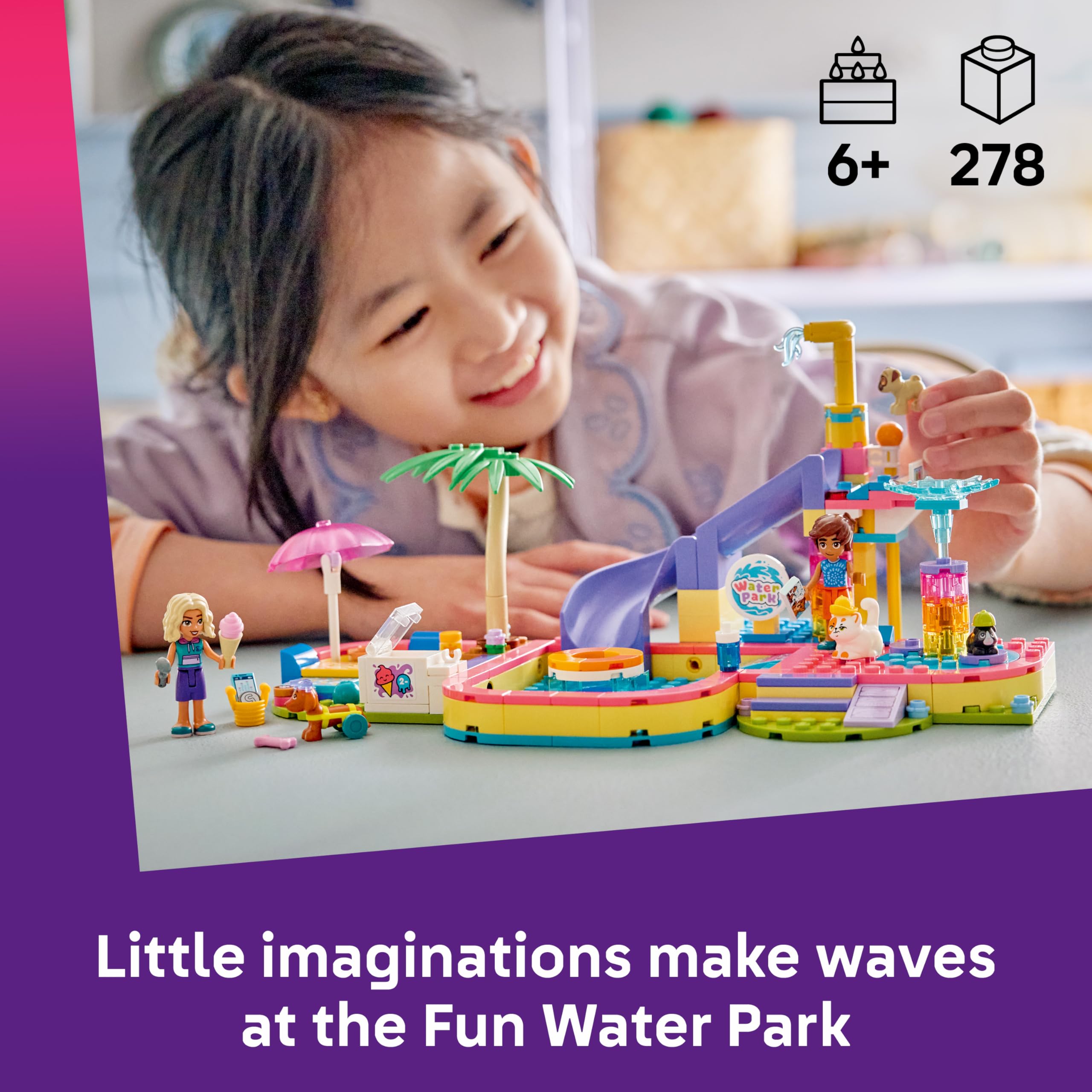 LEGO Friends Fun Water Park Day Building Set | Model 42676 | Ages 6+ 2